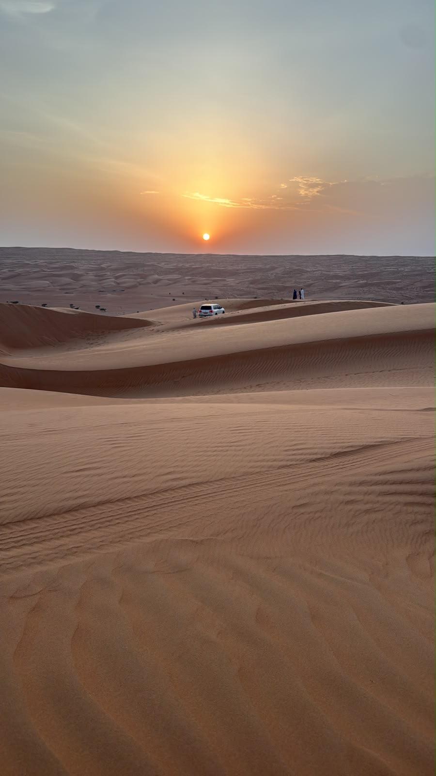Private Wahiba Desert Safari with Overnight Camp & Wadi Bani Khalid