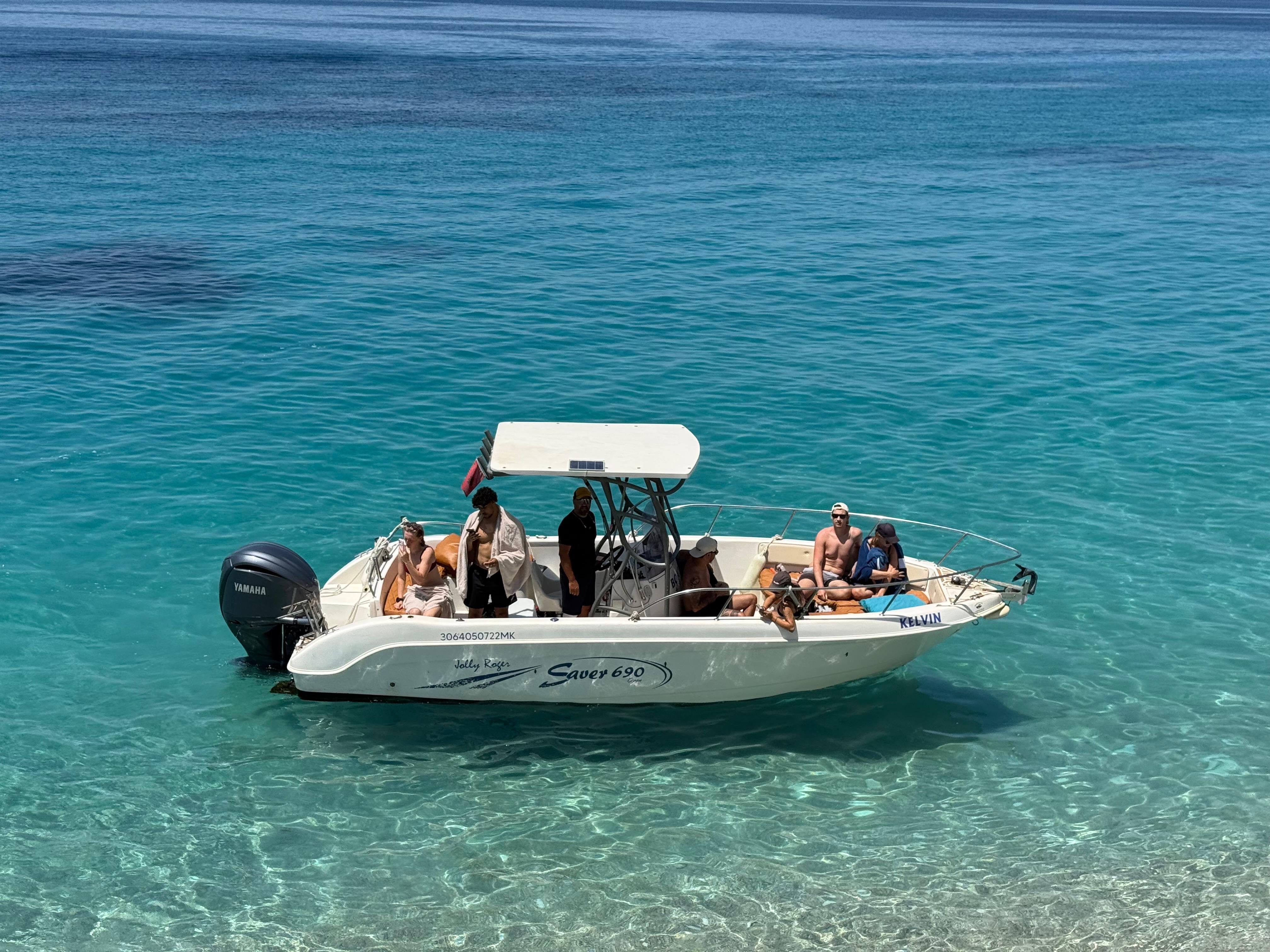 Saranda Boat Tour: 7 Hidden Coves, Snorkeling & Free Drink