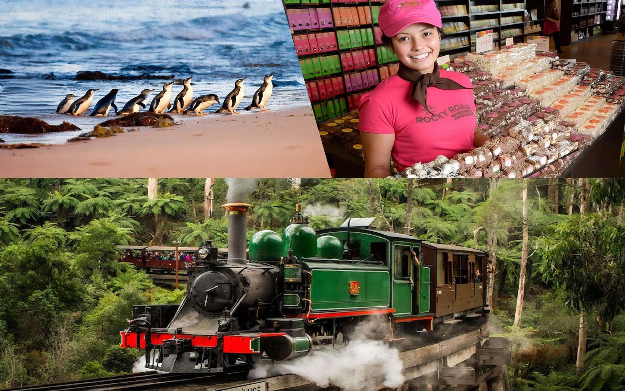 Puffing Billy, Wildlife & Penguin Parade Day Tour