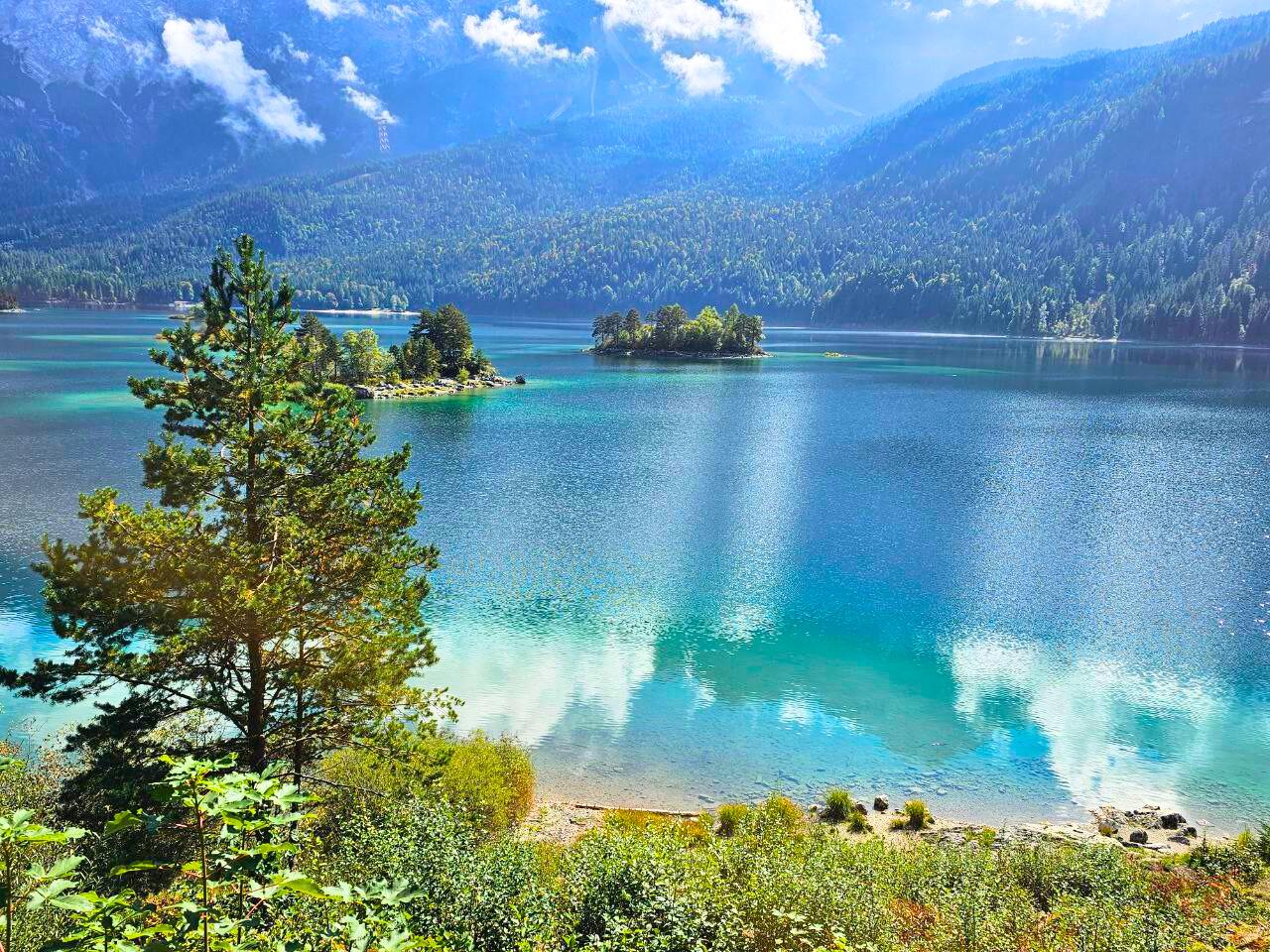 Private Bavarian Alps Day Trip by Tesla from Munich