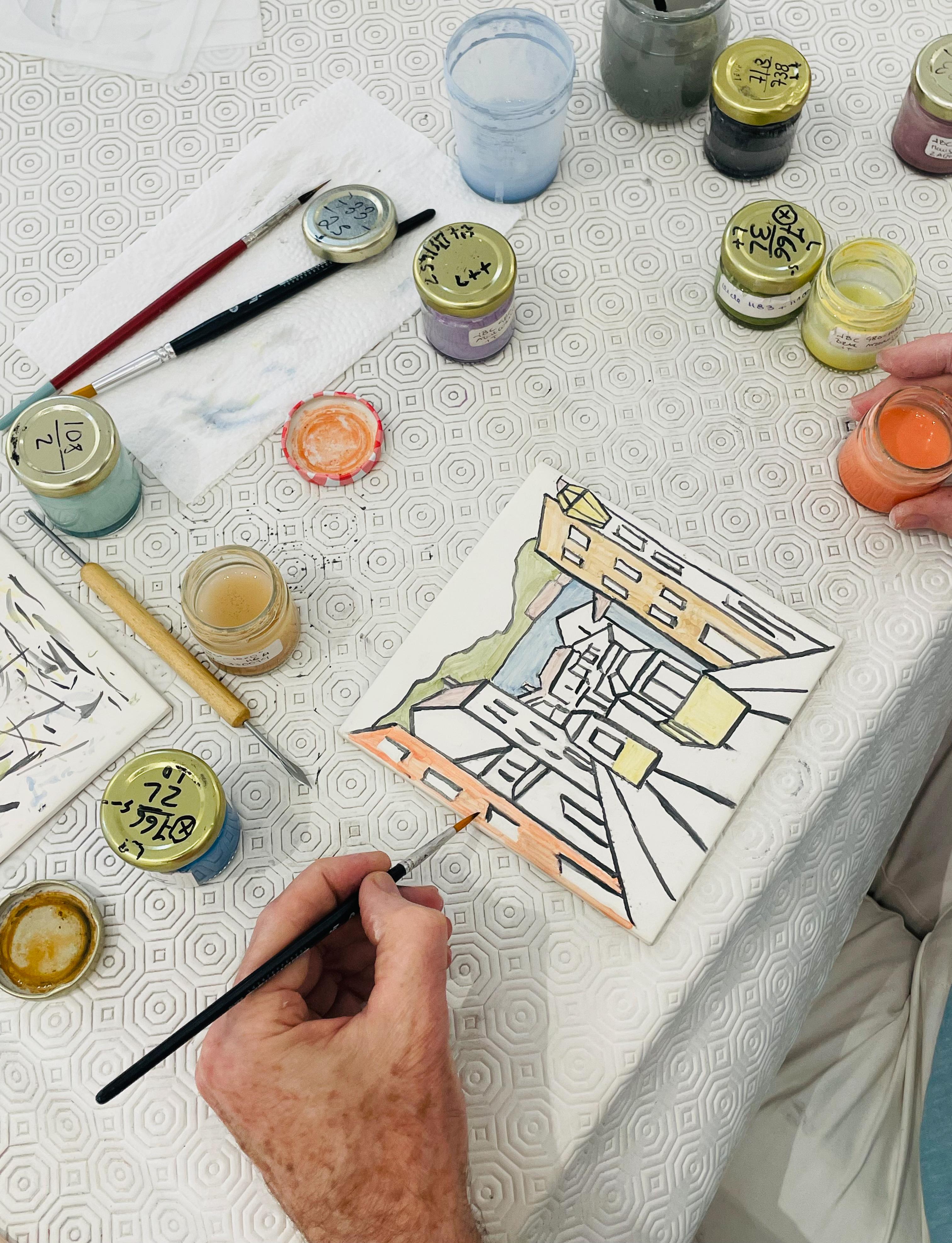 Hand-Paint Your Own Portuguese Azulejo Tile