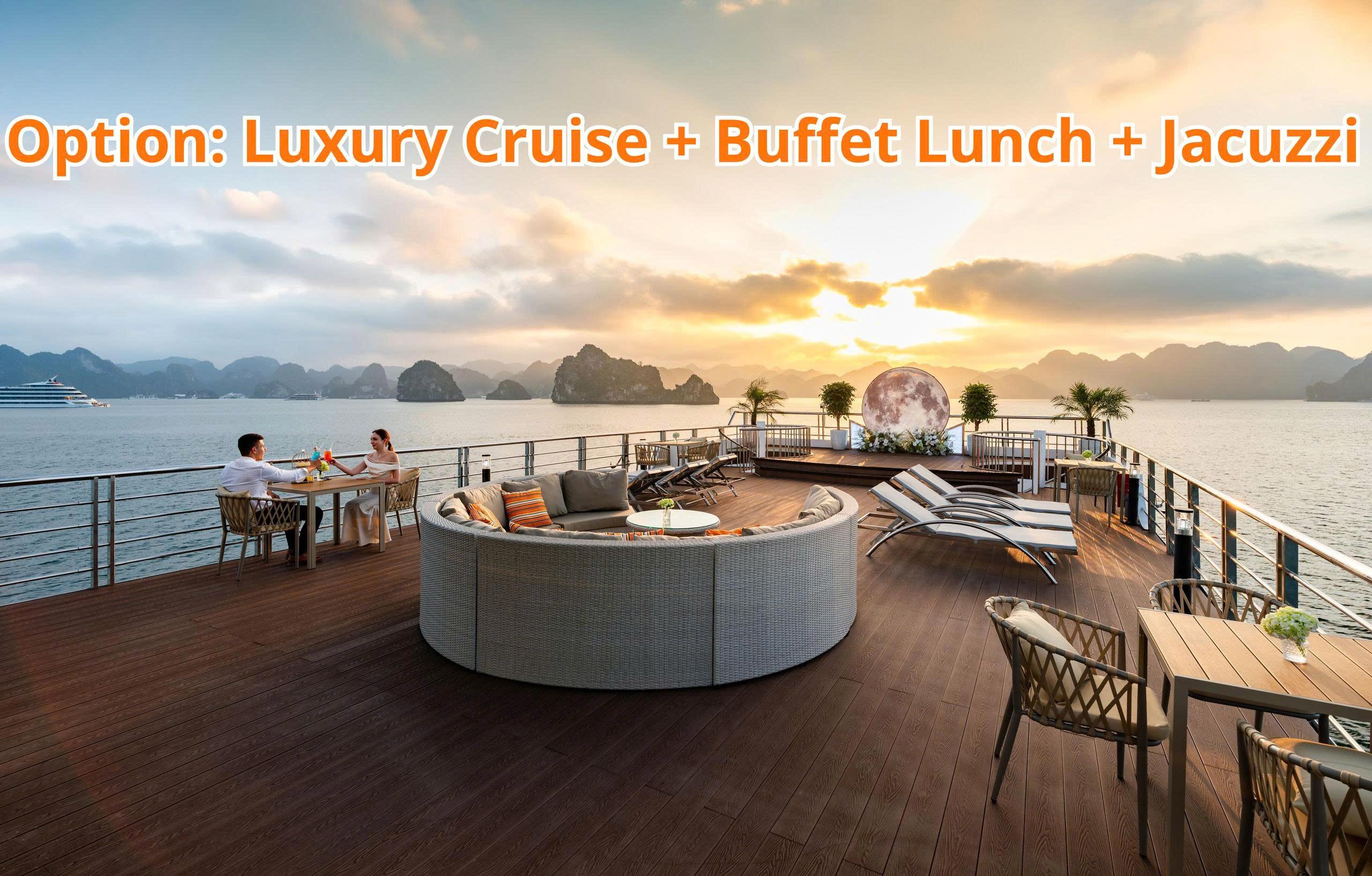 Ha Long Bay Full-Day Cruise from Hanoi: Caves, Kayaking & Sunset Party