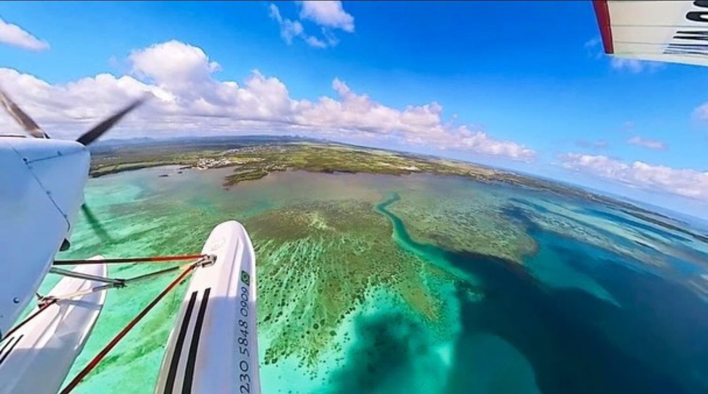 Mauritius East Coast Private Seaplane Adventure
