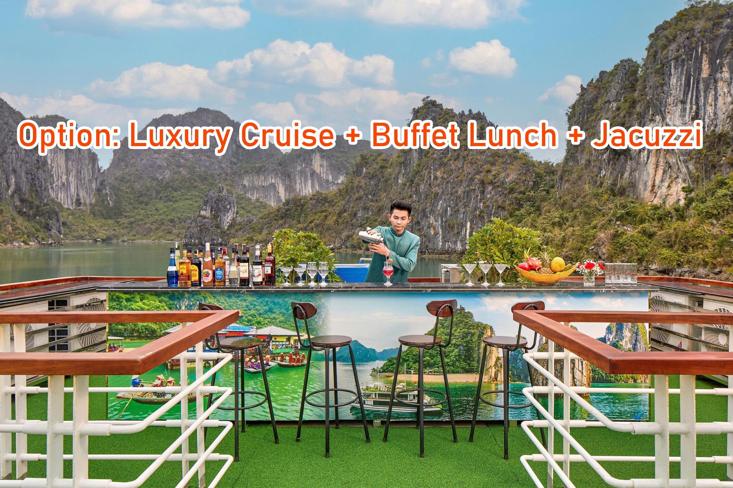 Ha Long Bay Full-Day Cruise from Hanoi: Caves, Kayaking & Sunset Party