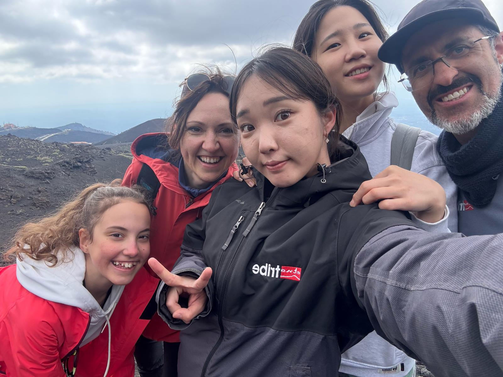 From Catania: trek on Mount Etna, Lava Cave & tasting Tour