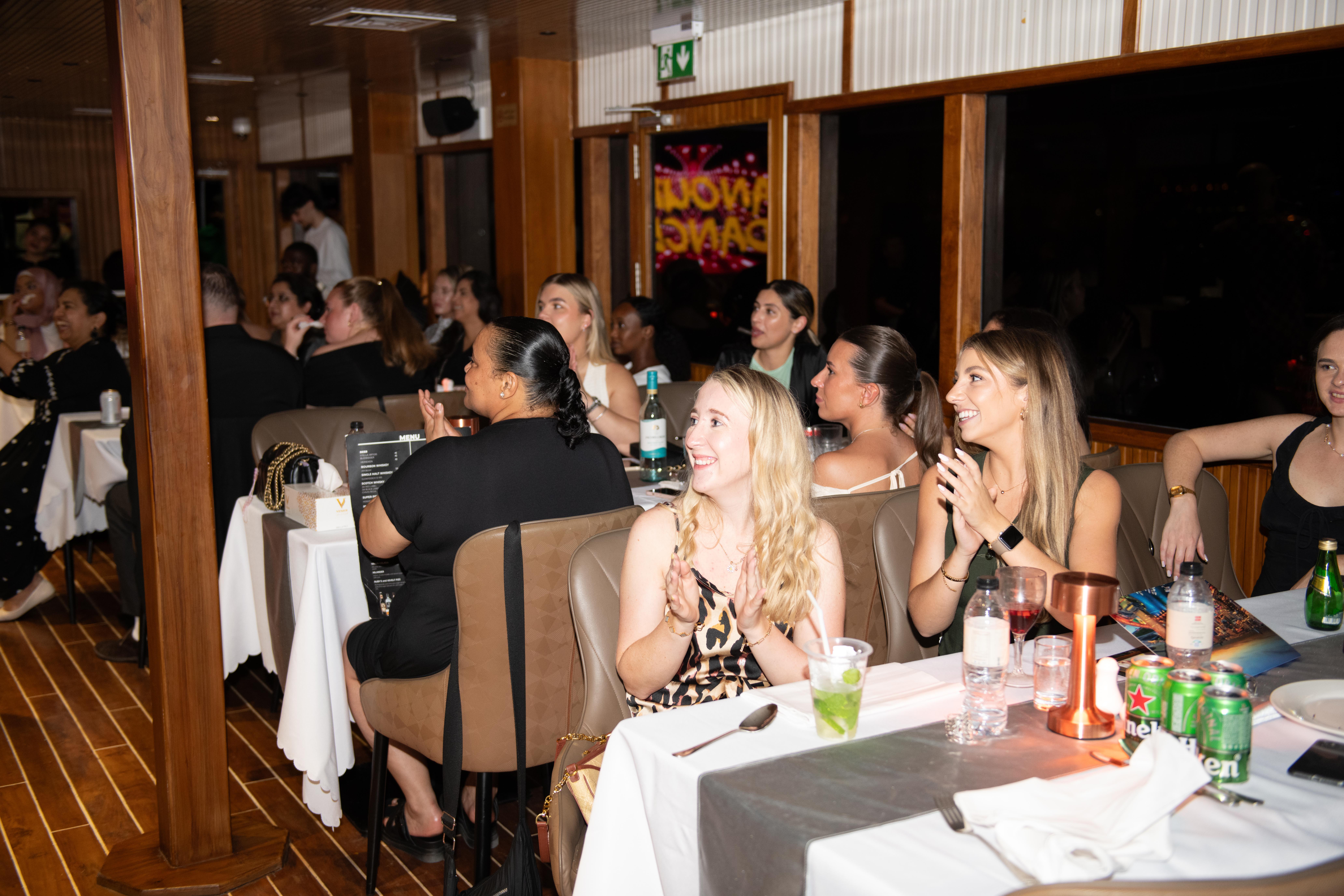 Dubai Marina Luxury Dinner Cruise with Live Entertainment & Open Bar