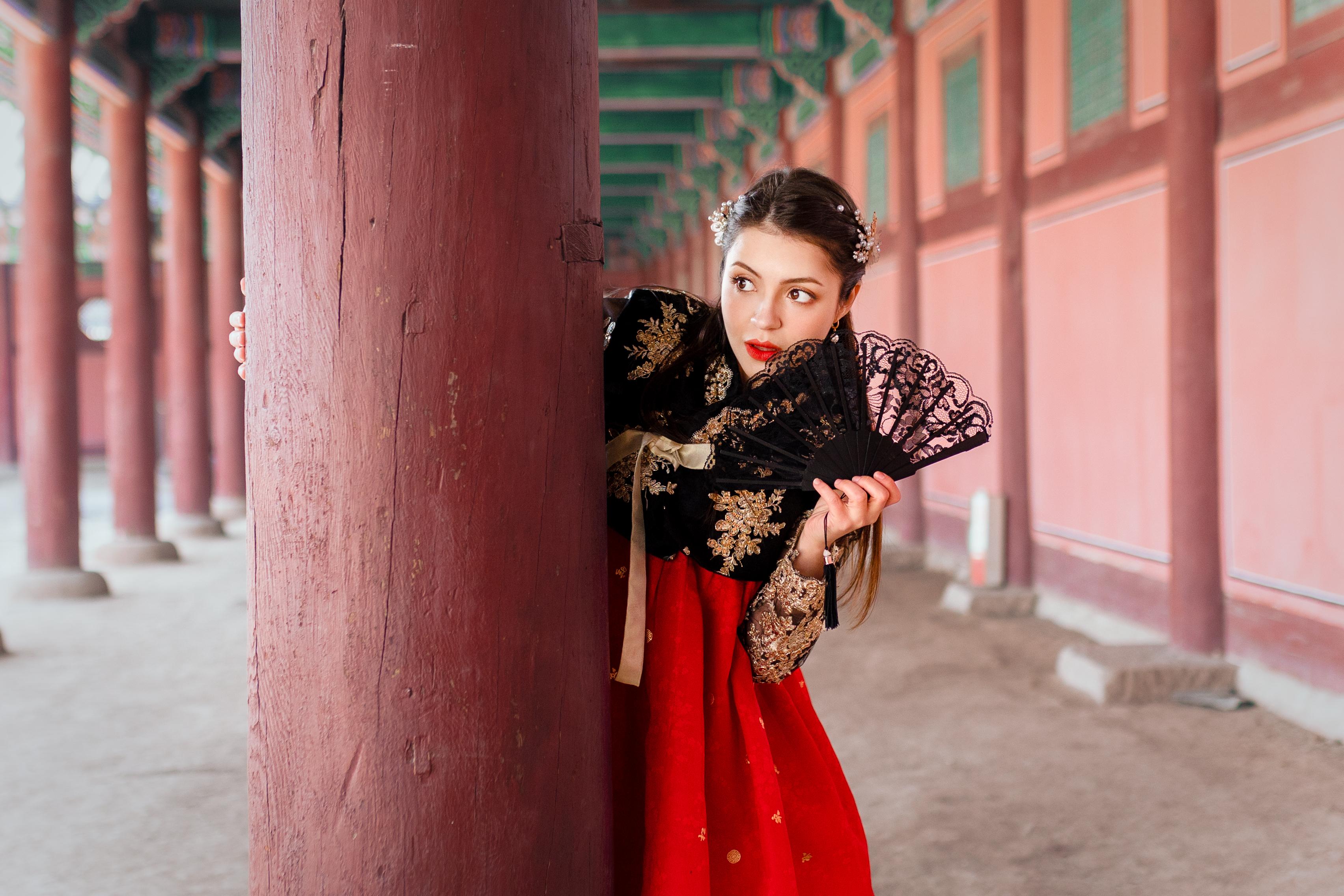 Seoul: Hanbok Rental with Gyeongbokgung Palace Entry — Seoul K-beauty experience photo 14