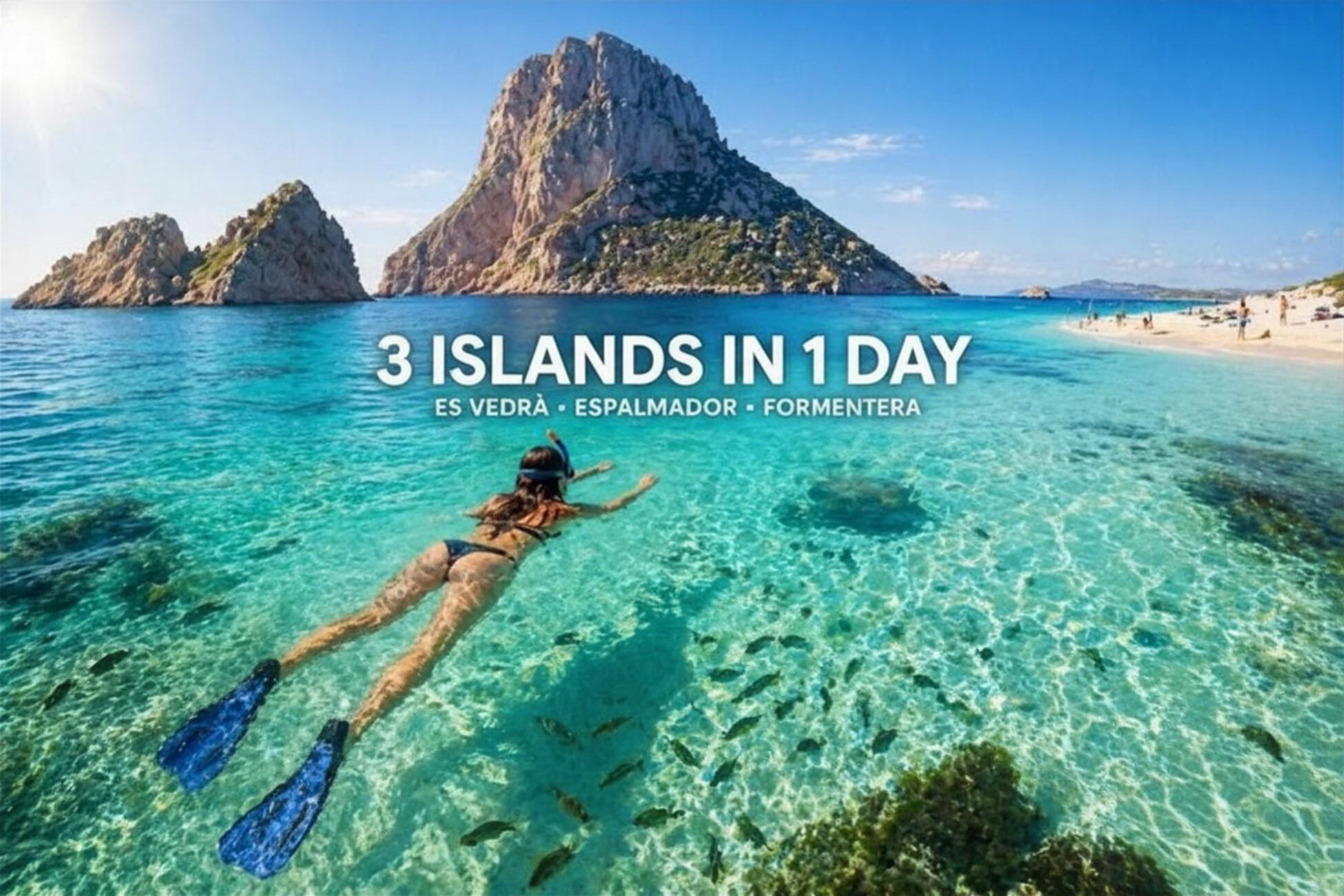 Full-Day Island-Hopping Cruise to Es Vedrà, Espalmador & Formentera