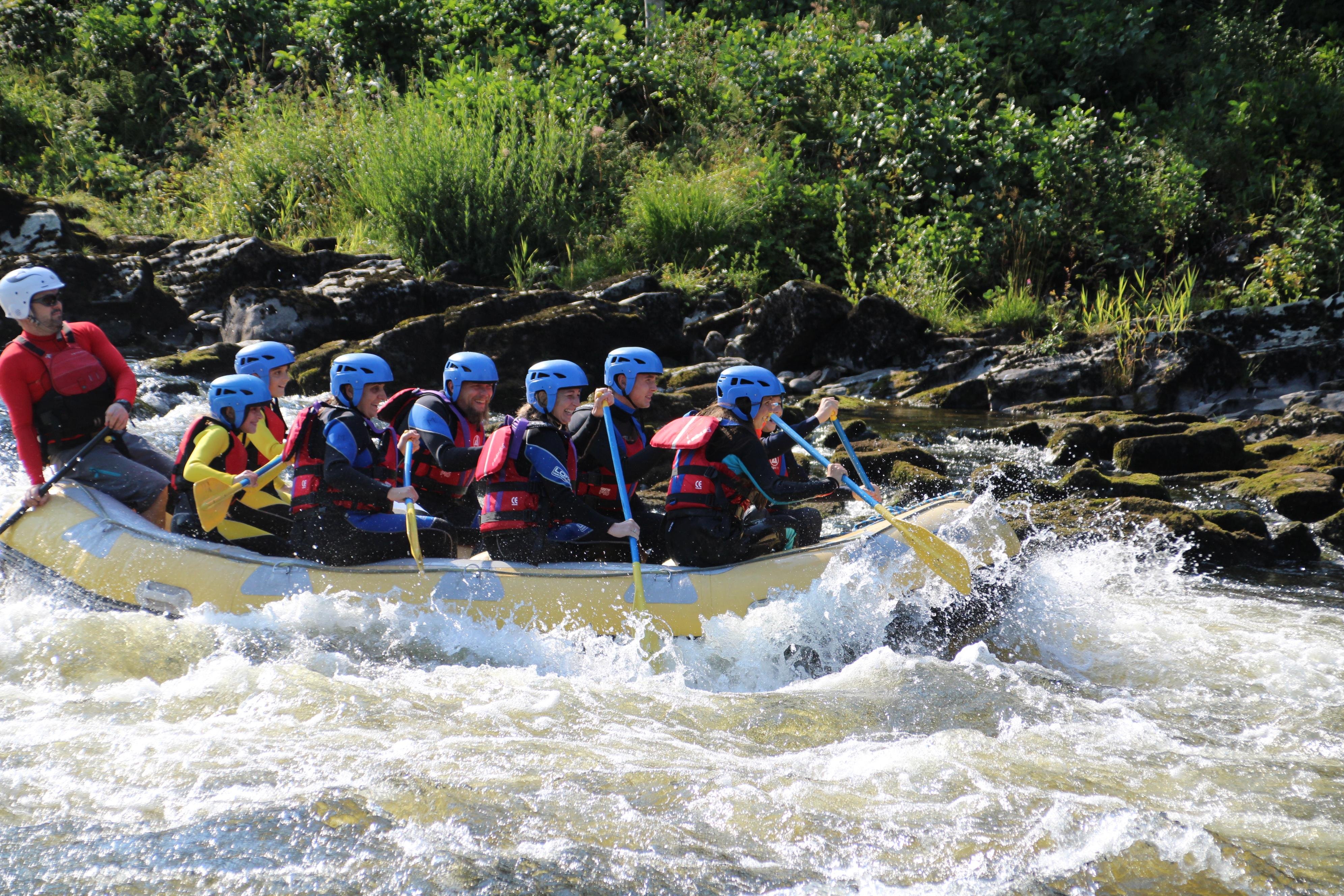 River Tay Whitewater Rafting from Aberfeldy