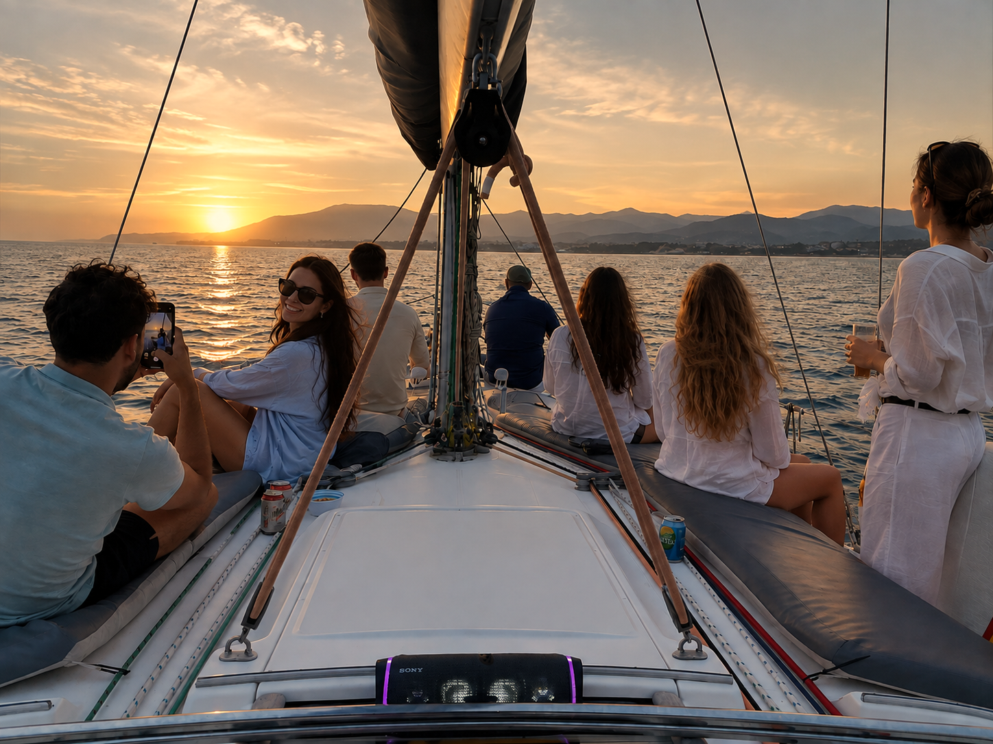 Puerto Banús Sunset Sailing Cruise with Drinks