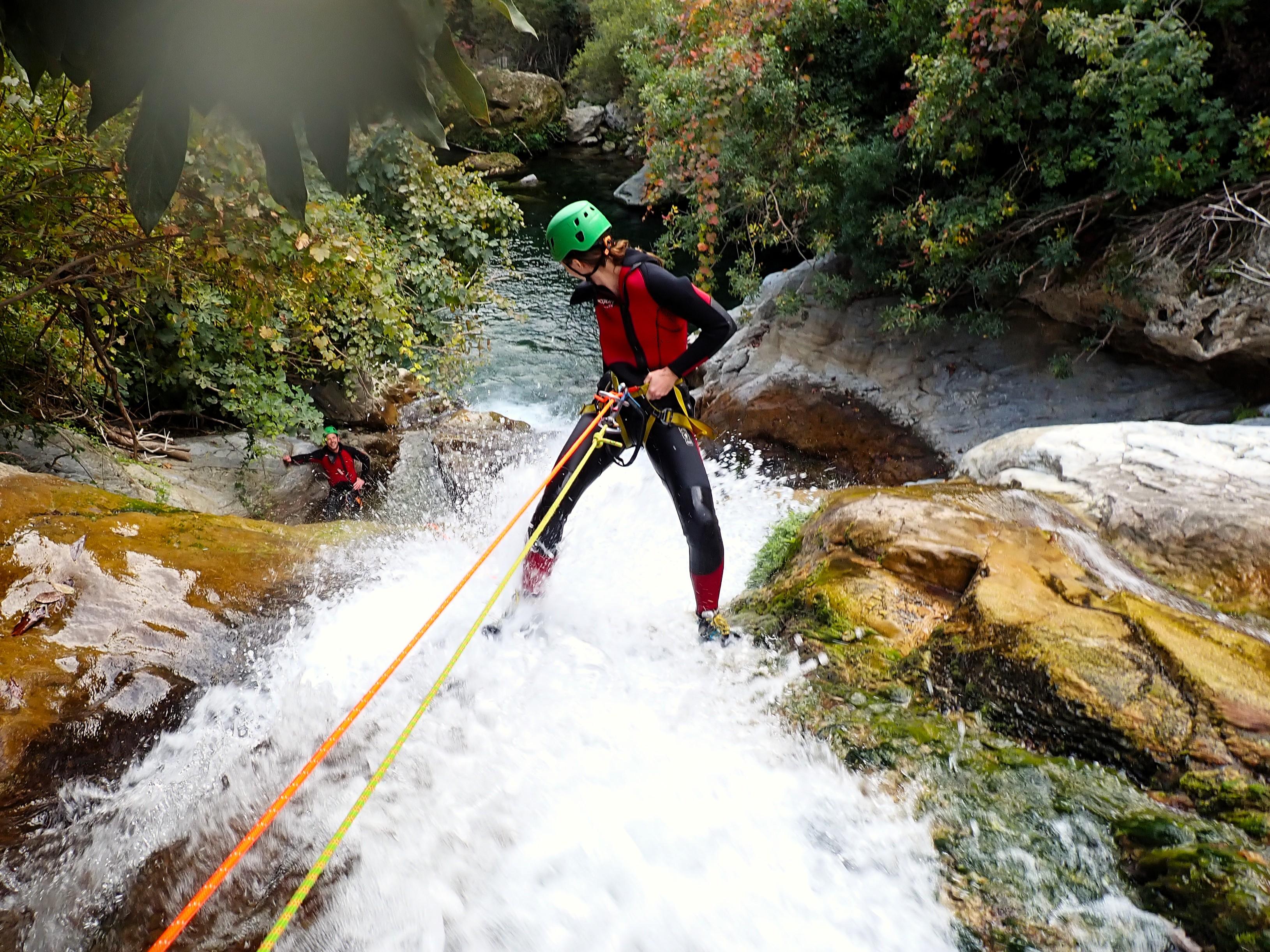 Zarzalones Canyon Rappelling Adventure
