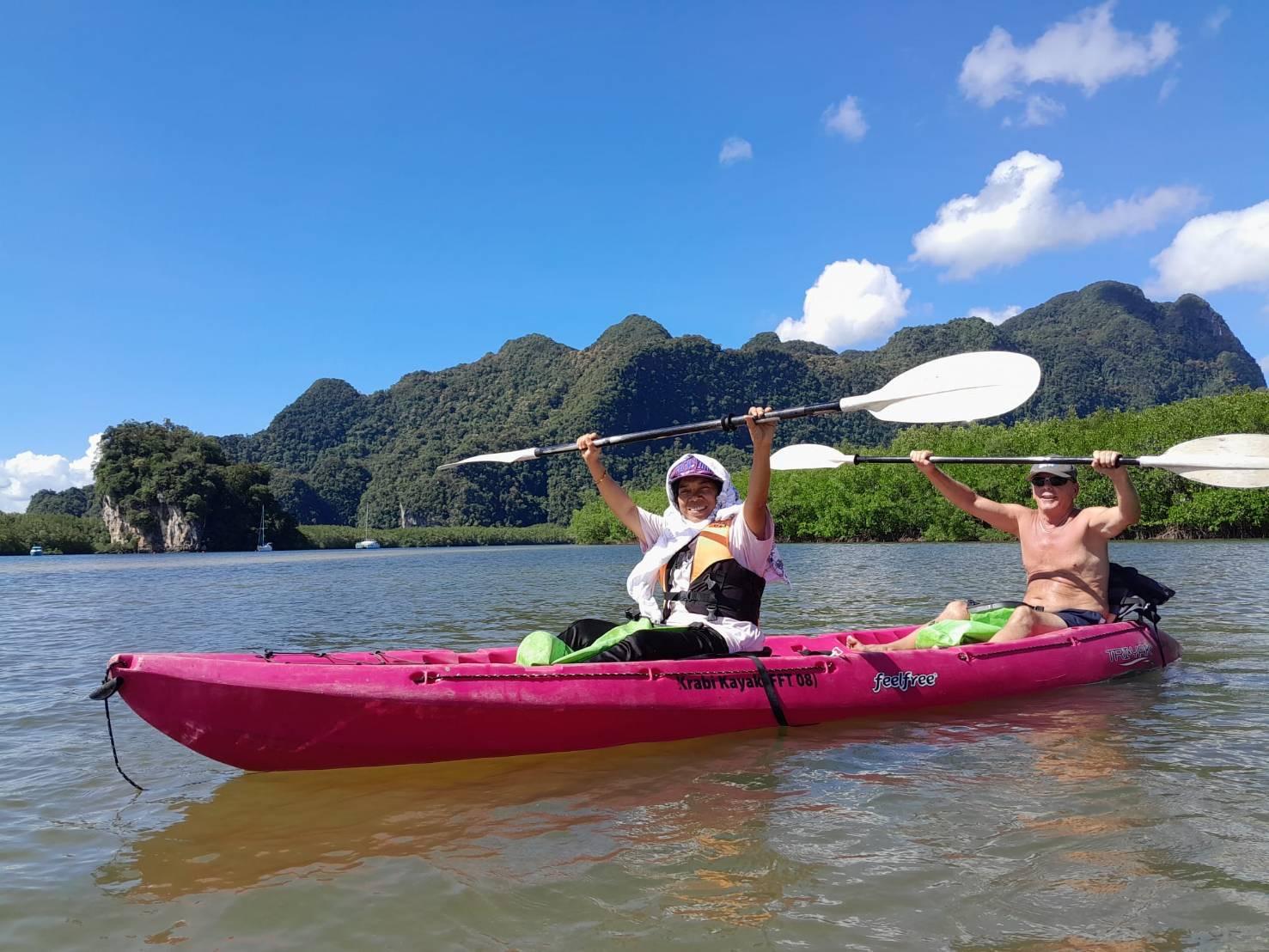 Krabi Ao Thalane Half-Day Mangrove Kayak Tour