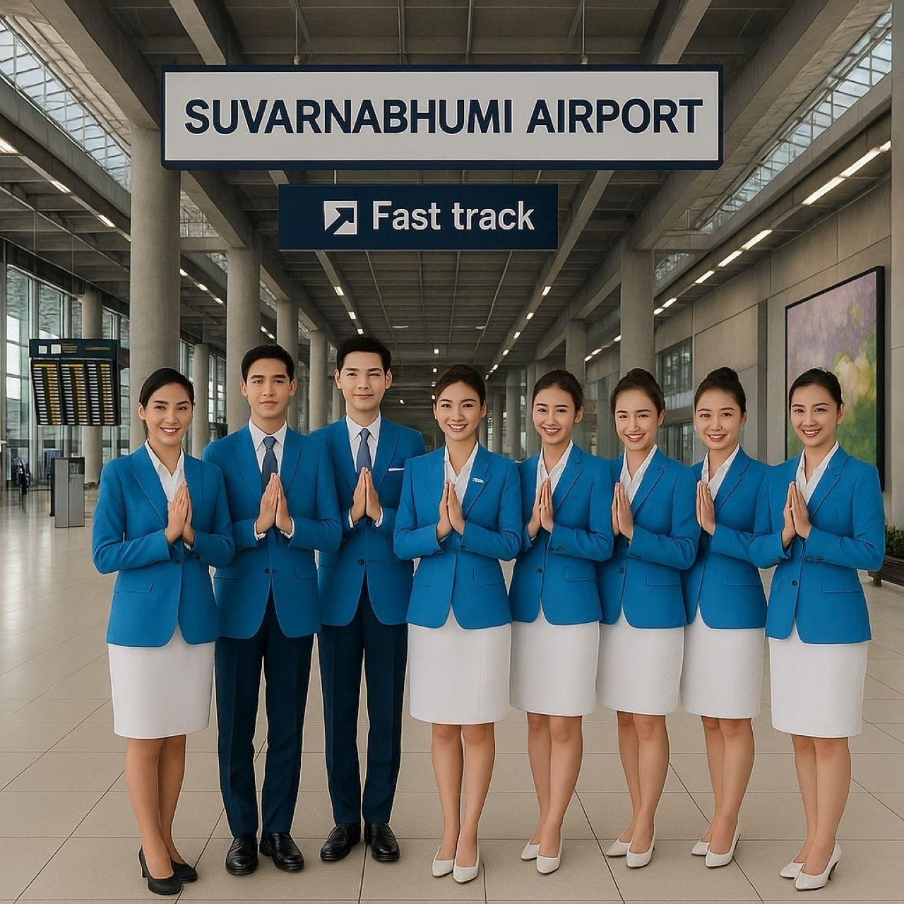 Bangkok Suvarnabhumi Airport VIP Fast-Track & Personal Assistant