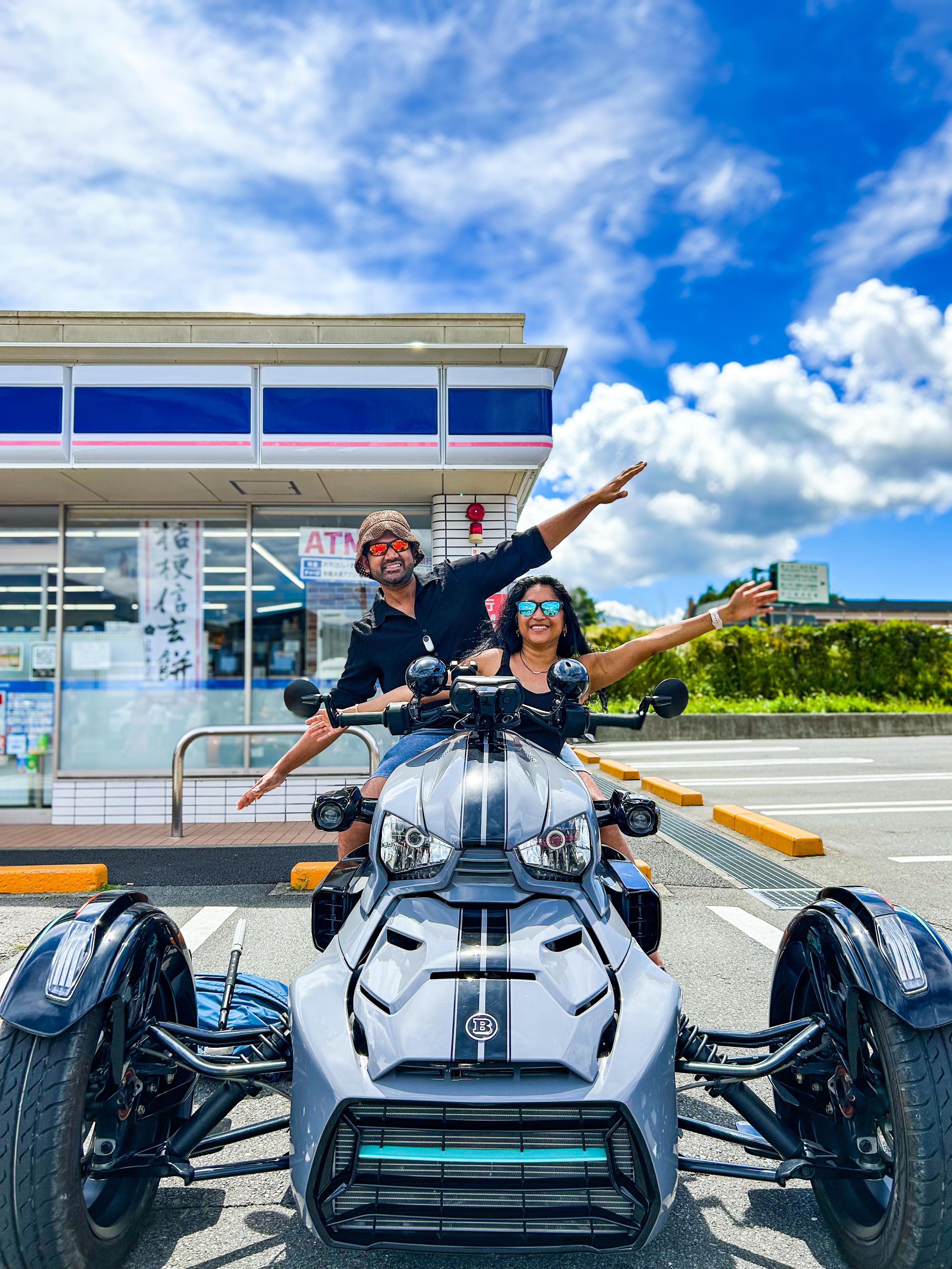 Mt. Fuji Guided Can-Am Trike Experience
