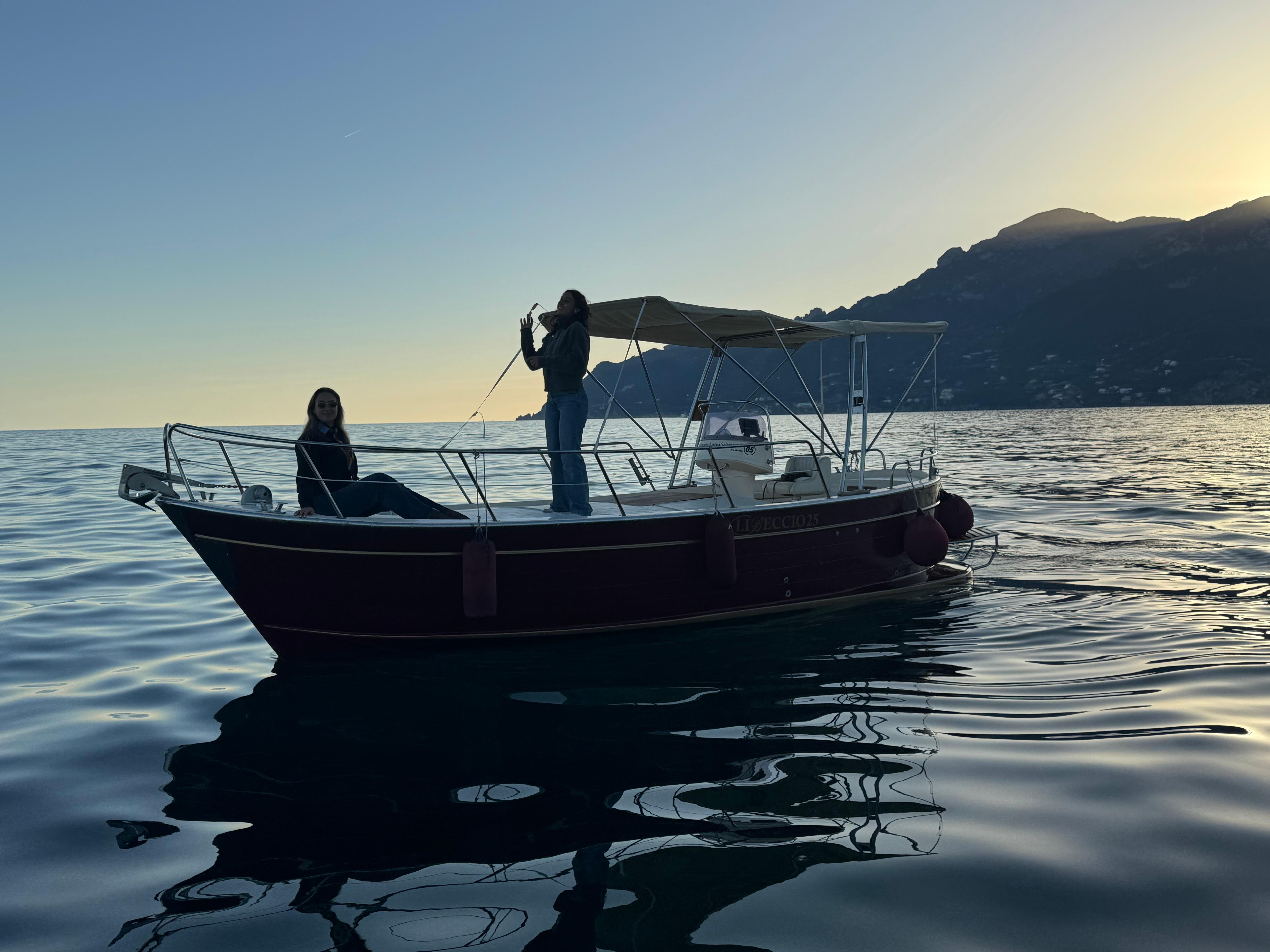 Private Amalfi Coast Gozzo Boat Tour with Lunch & Aperitif