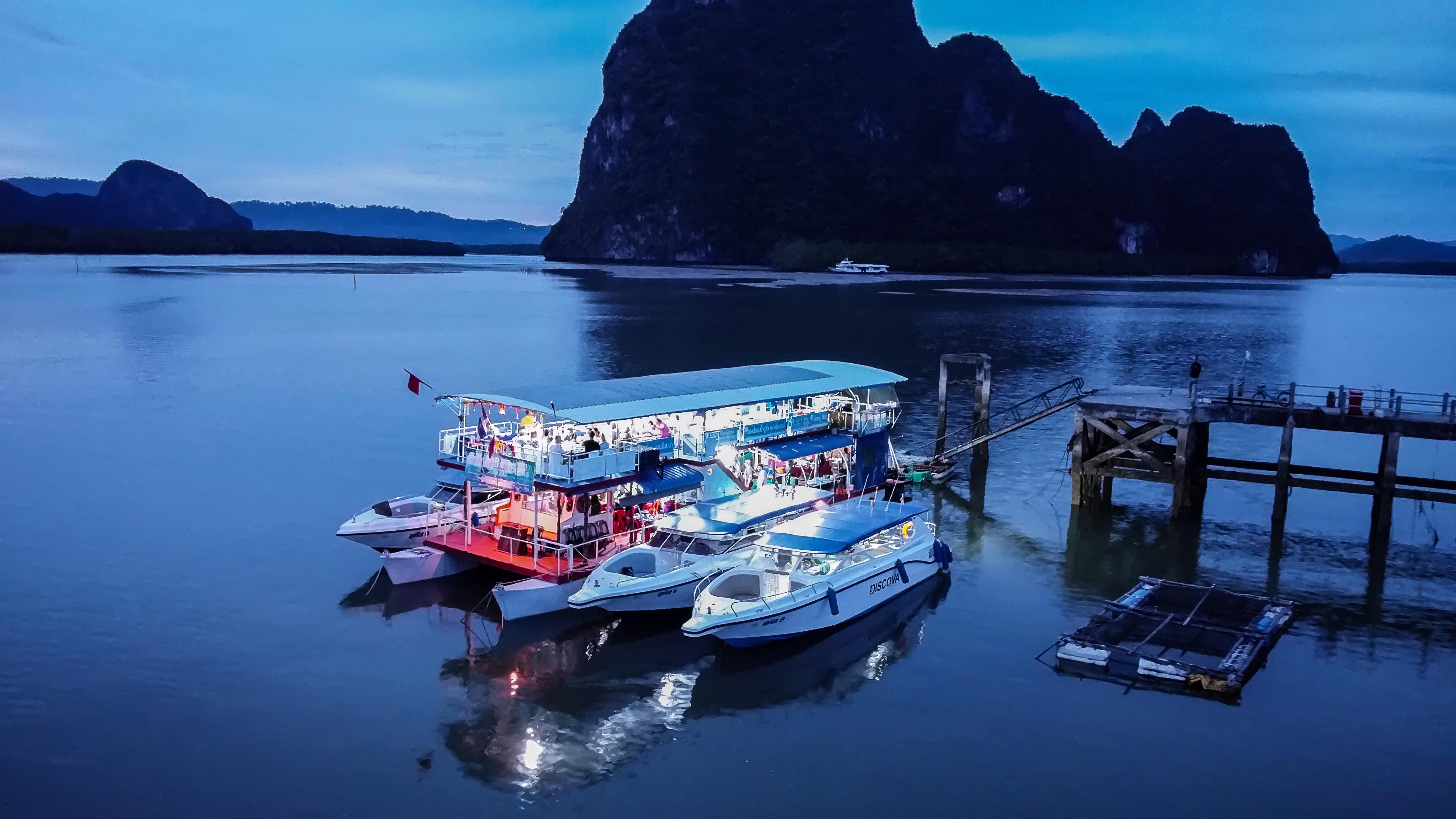Phang Nga Bay Sea Canoe & Bioluminescent Plankton Night Tour from Phuket