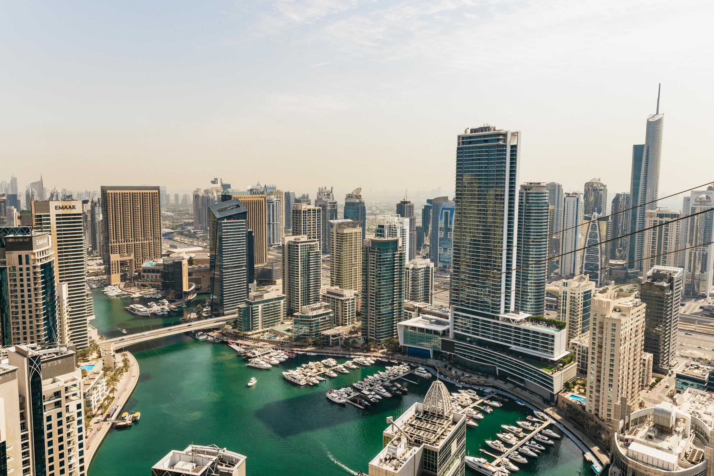 Dubai Marina Zipline: Superman Flight with Photos & Video