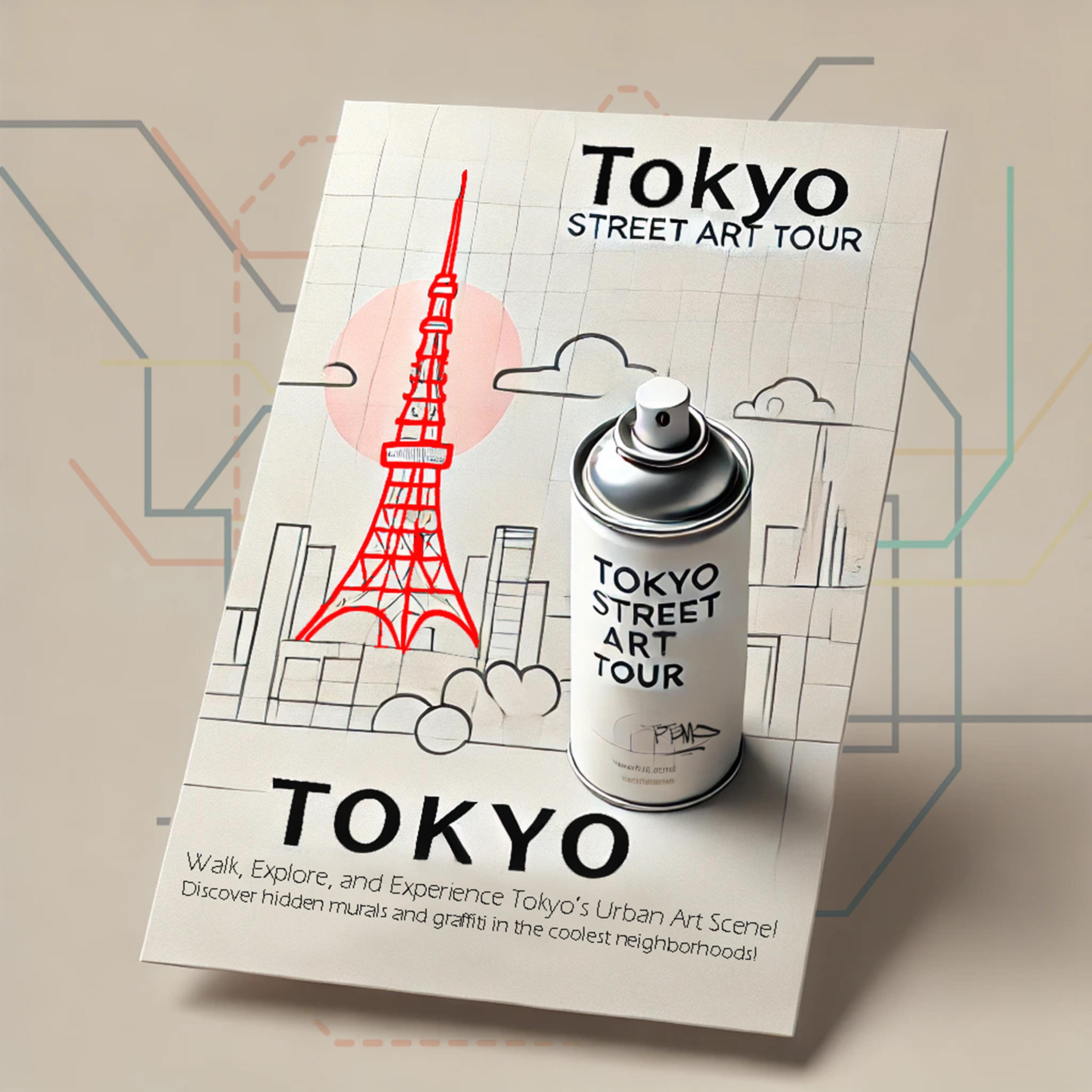 Tokyo Street Art Walk: Shibuya & Harajuku Graffiti Tour