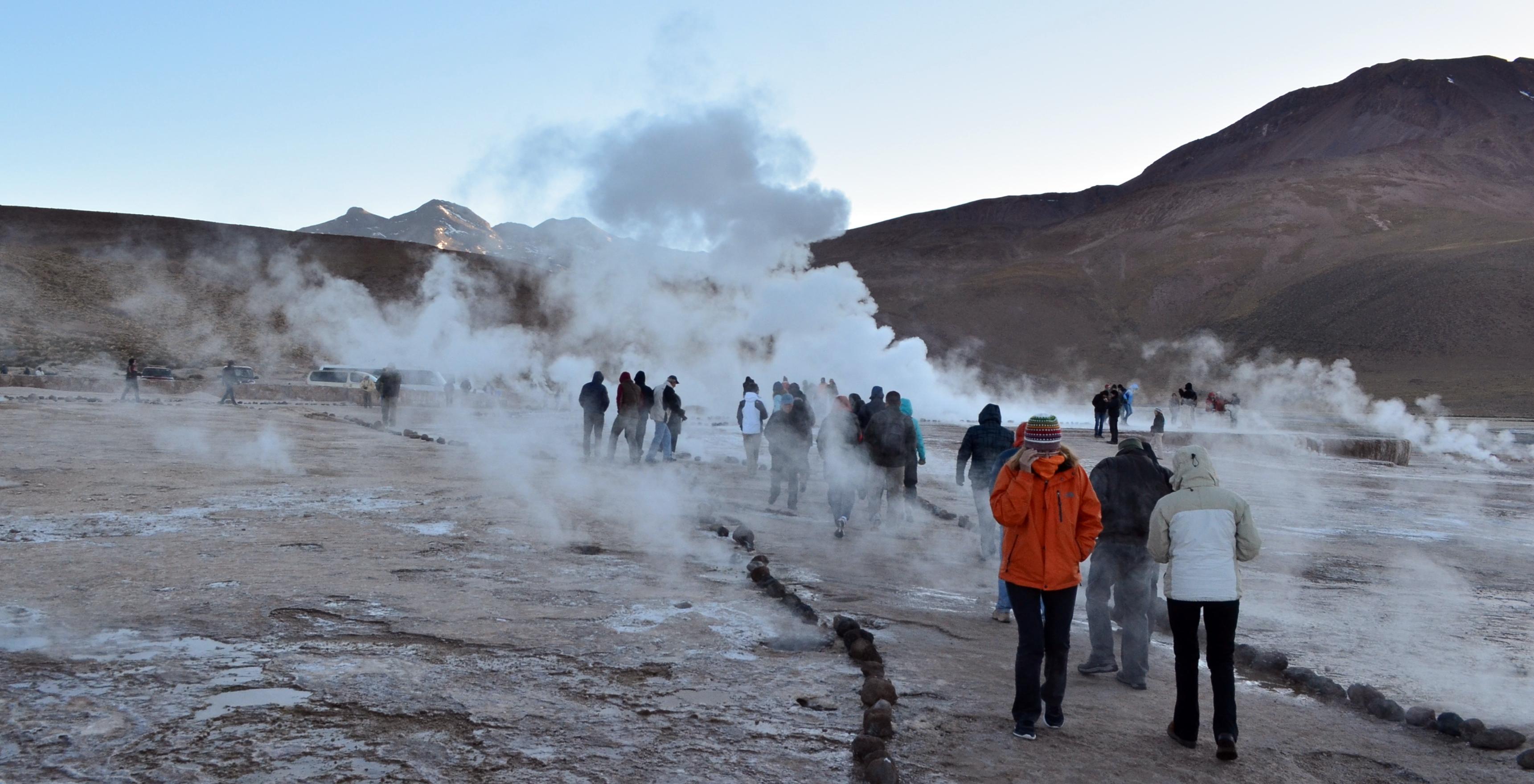 El Tatio Geysers at Dawn with Wildlife Viewing
