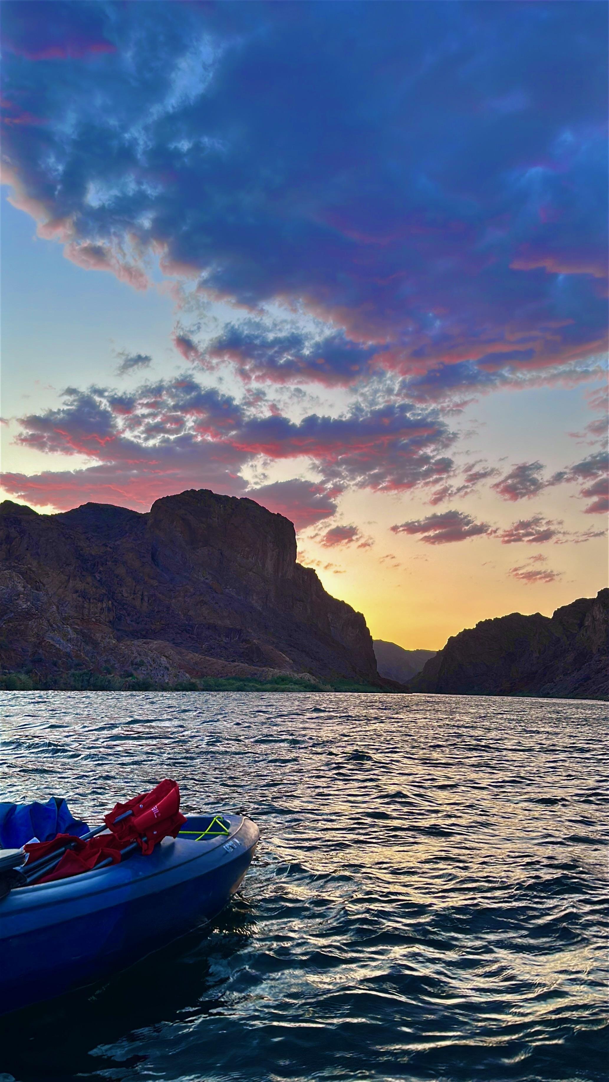 Emerald Cave Sunset Kayak Adventure with Campfire & Stargazing