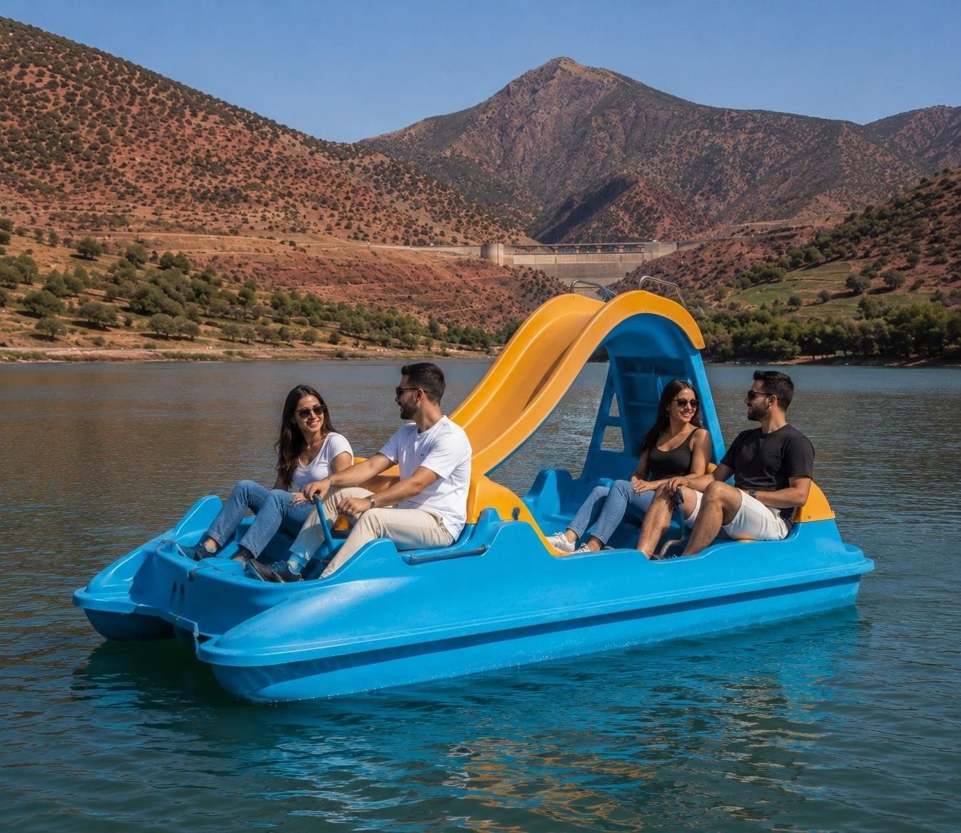 Ouirgane Lake Pedalo & Imlil Valley Day Trip