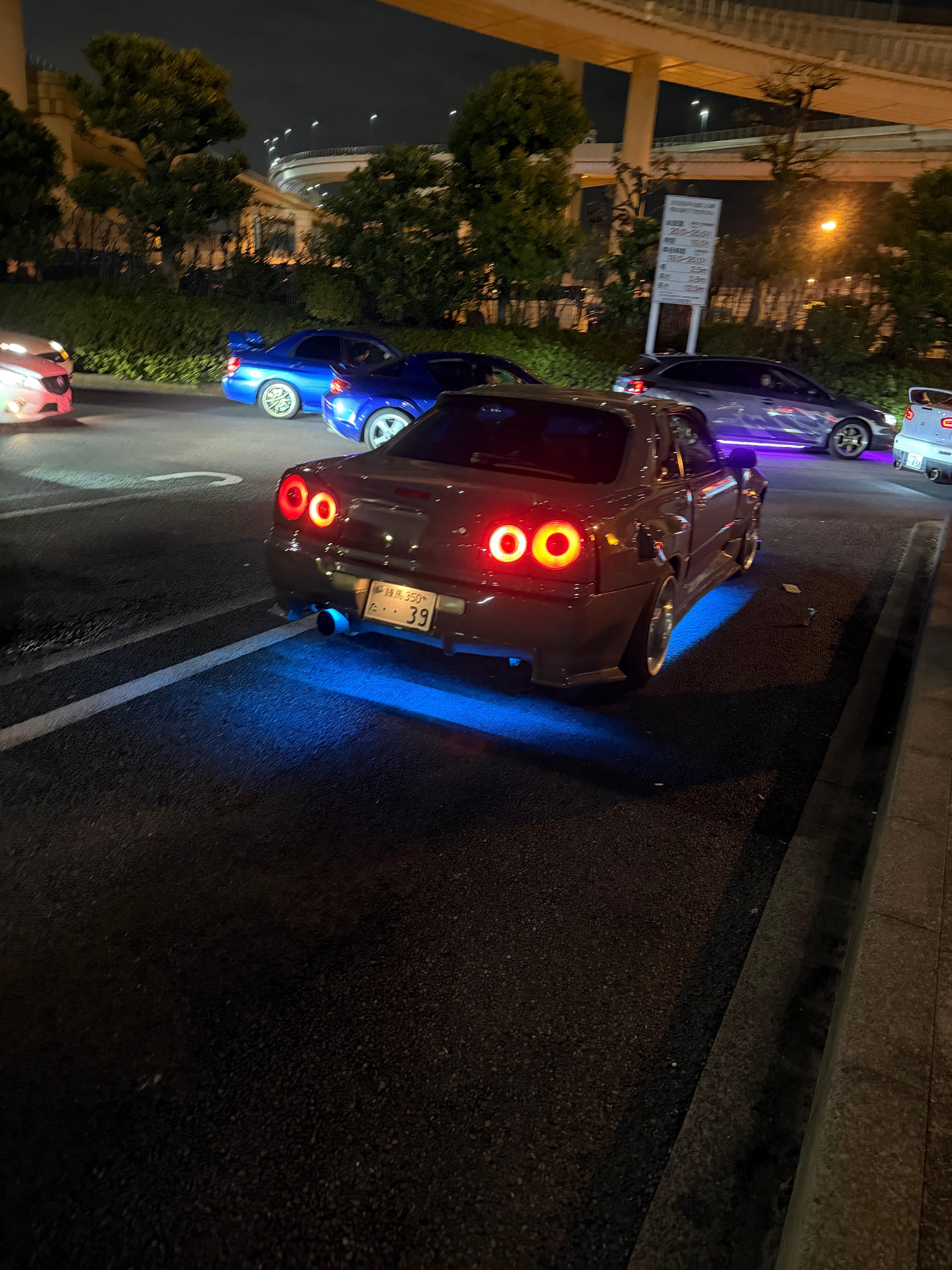 JDM Night Car Experience to Daikoku Car Meet
