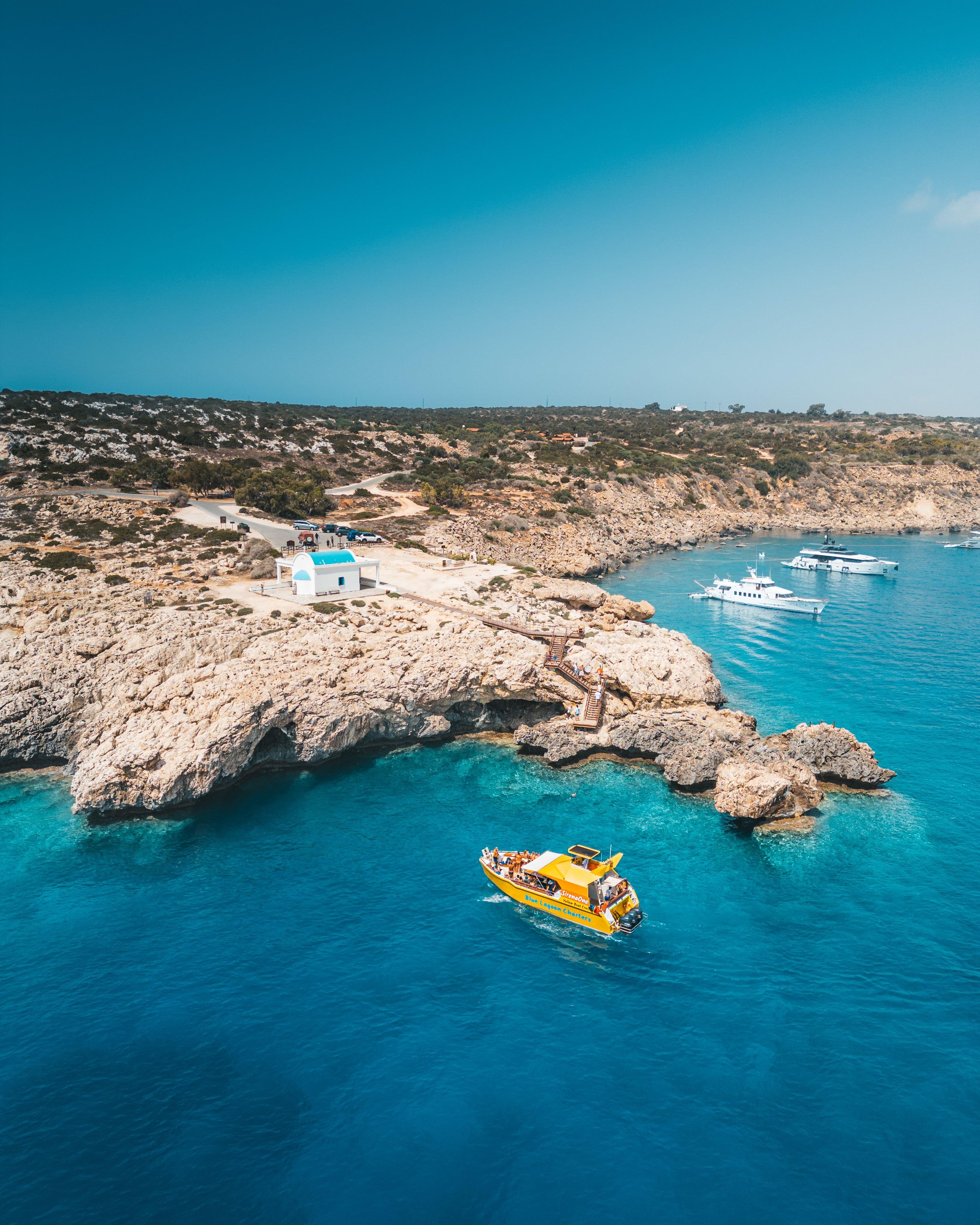 Blue Lagoon & Turtle Bay Cruise from Protaras