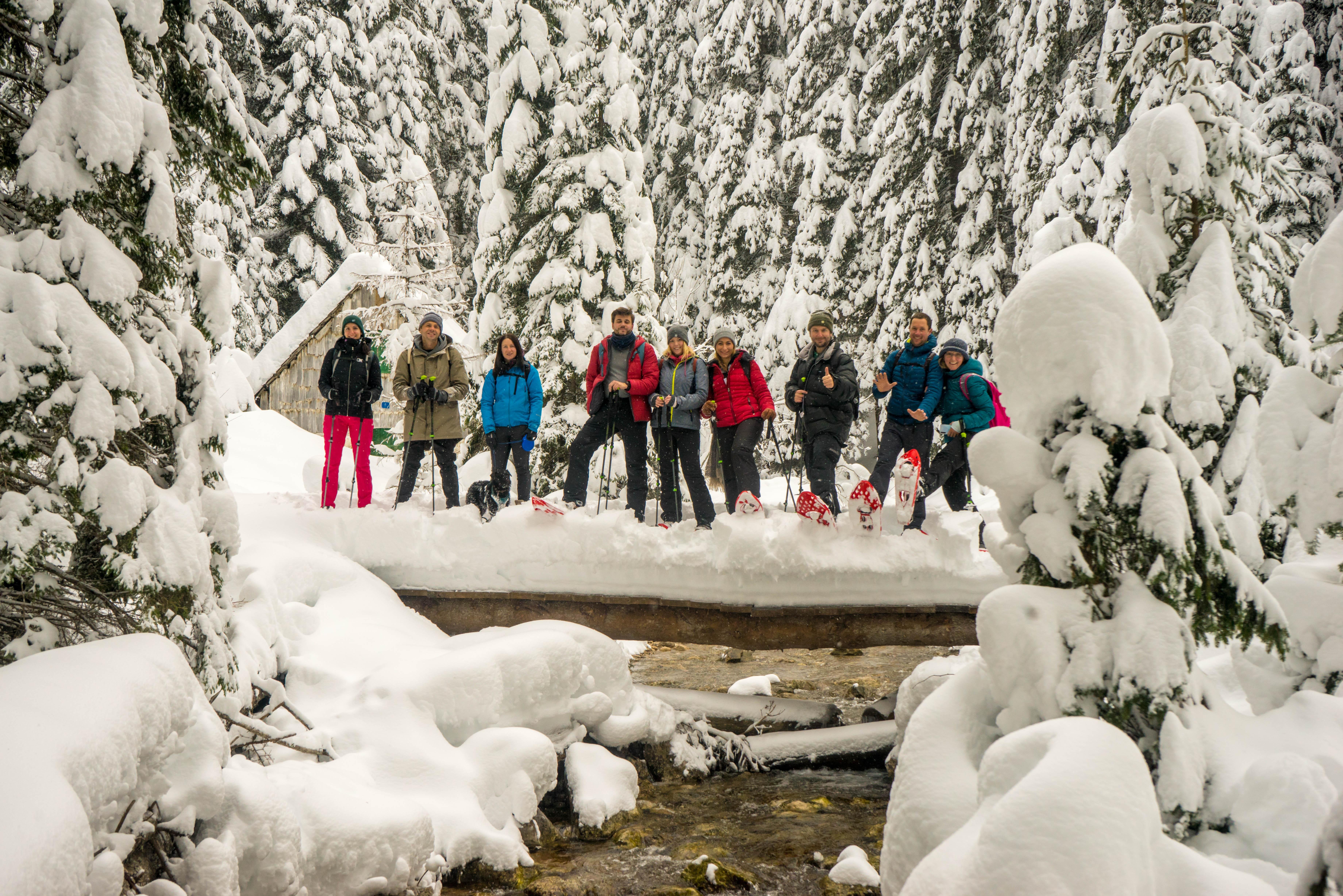 Durmitor Snowshoe Trek: Black Lake to Zminje Lake