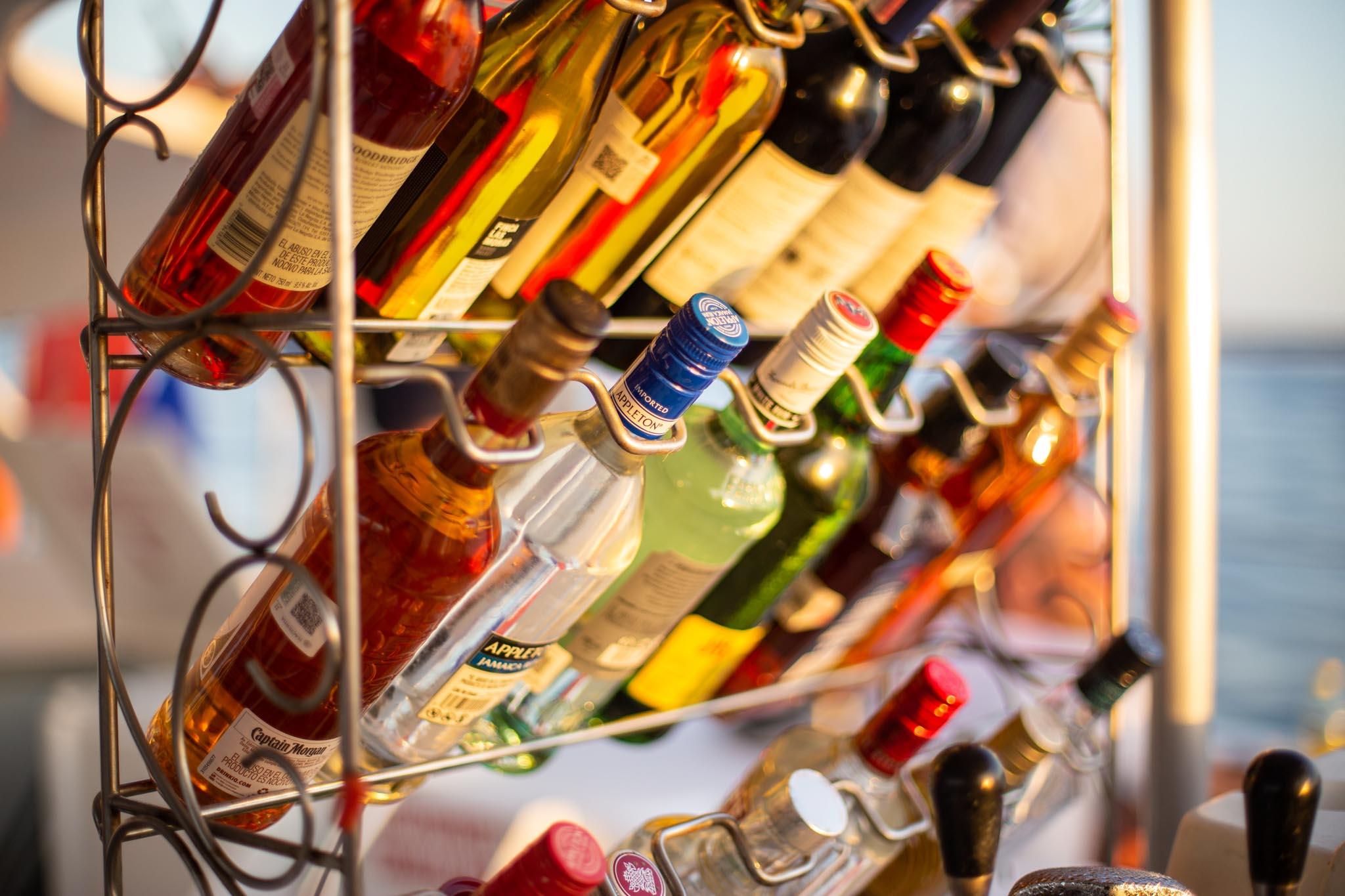 Cabo San Lucas Sunset Catamaran Cruise with Open Bar & Appetizers