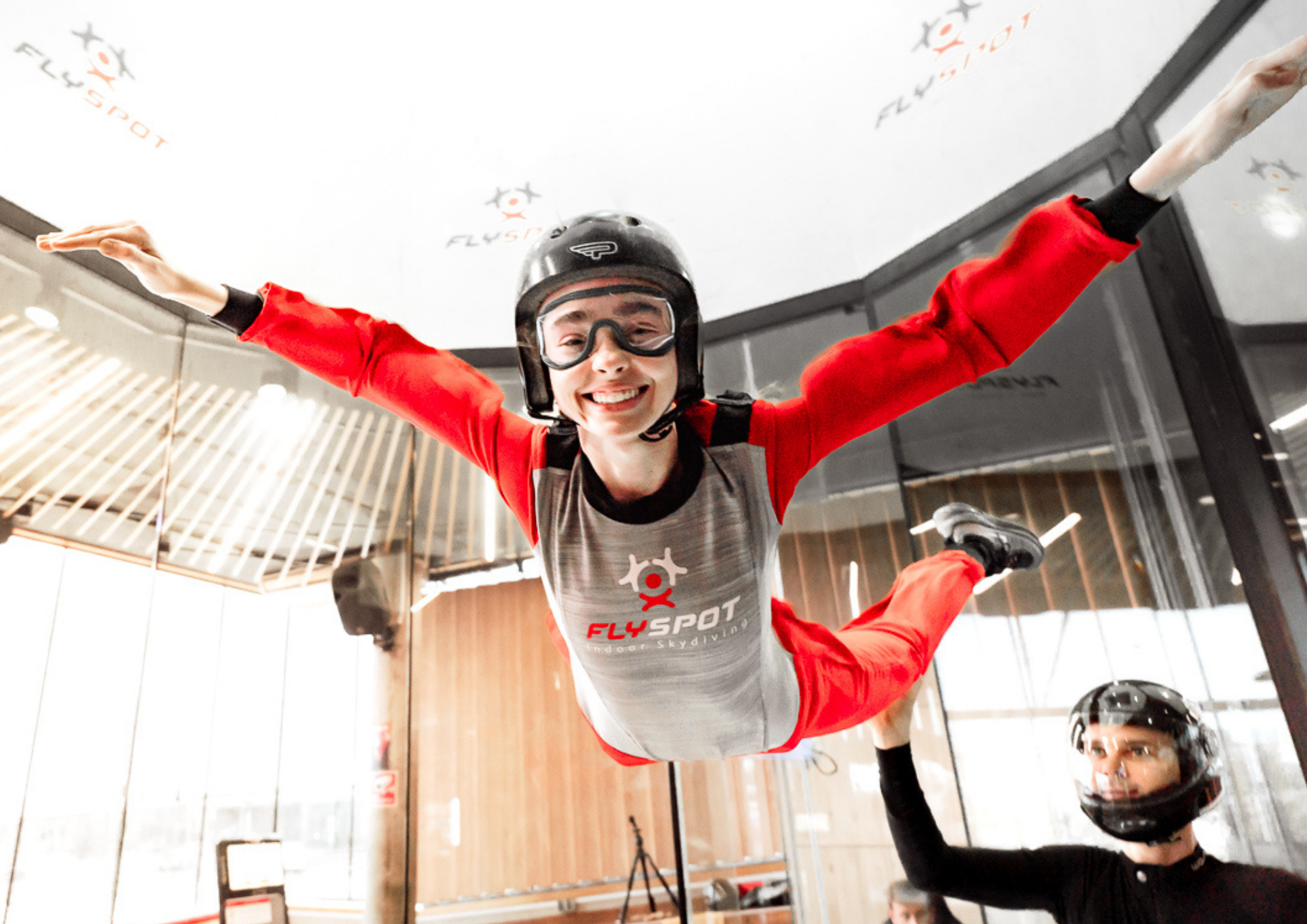 Gdańsk Indoor Skydiving Experience with Video