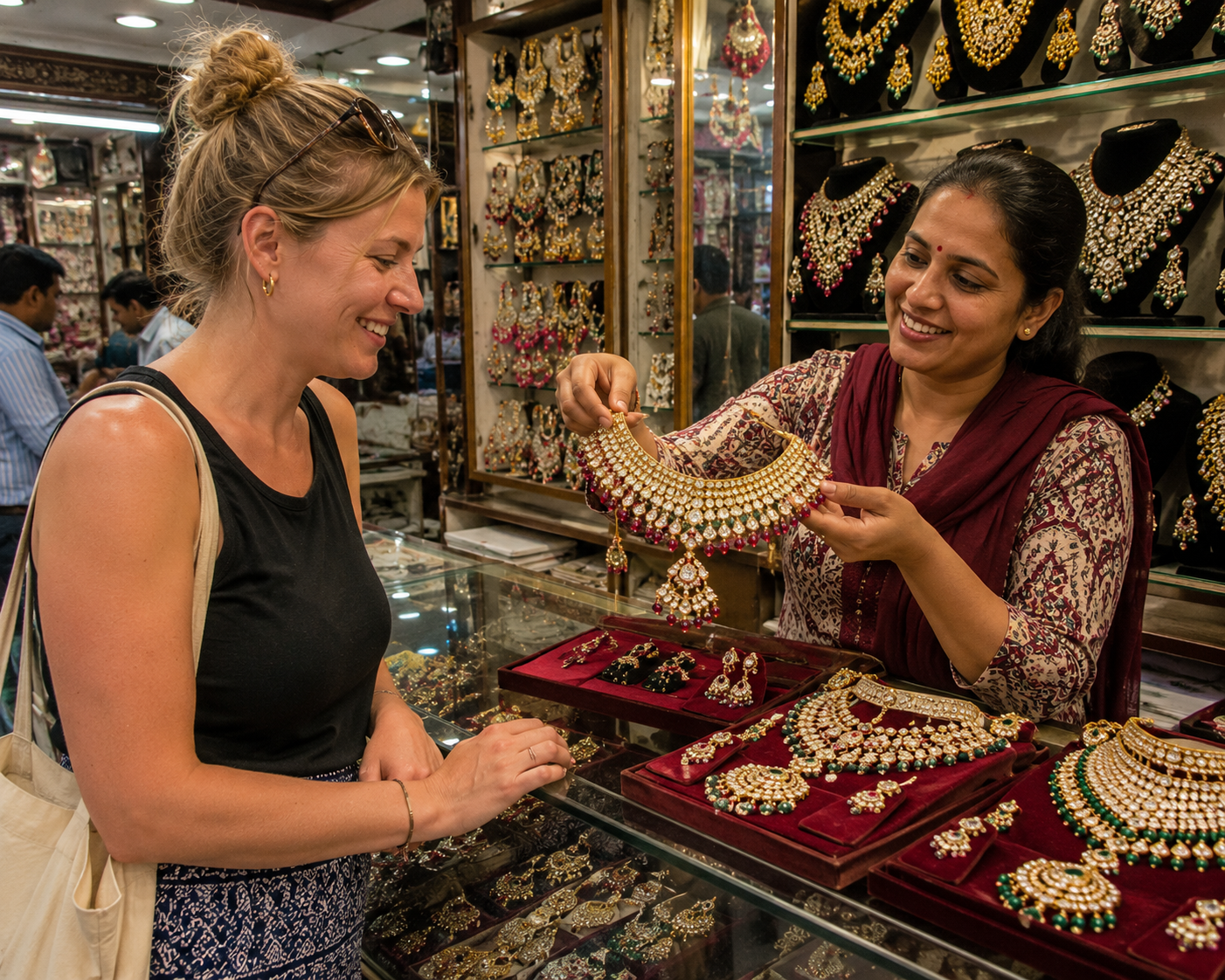 Delhi Private Shopping Tour with Local Expert
