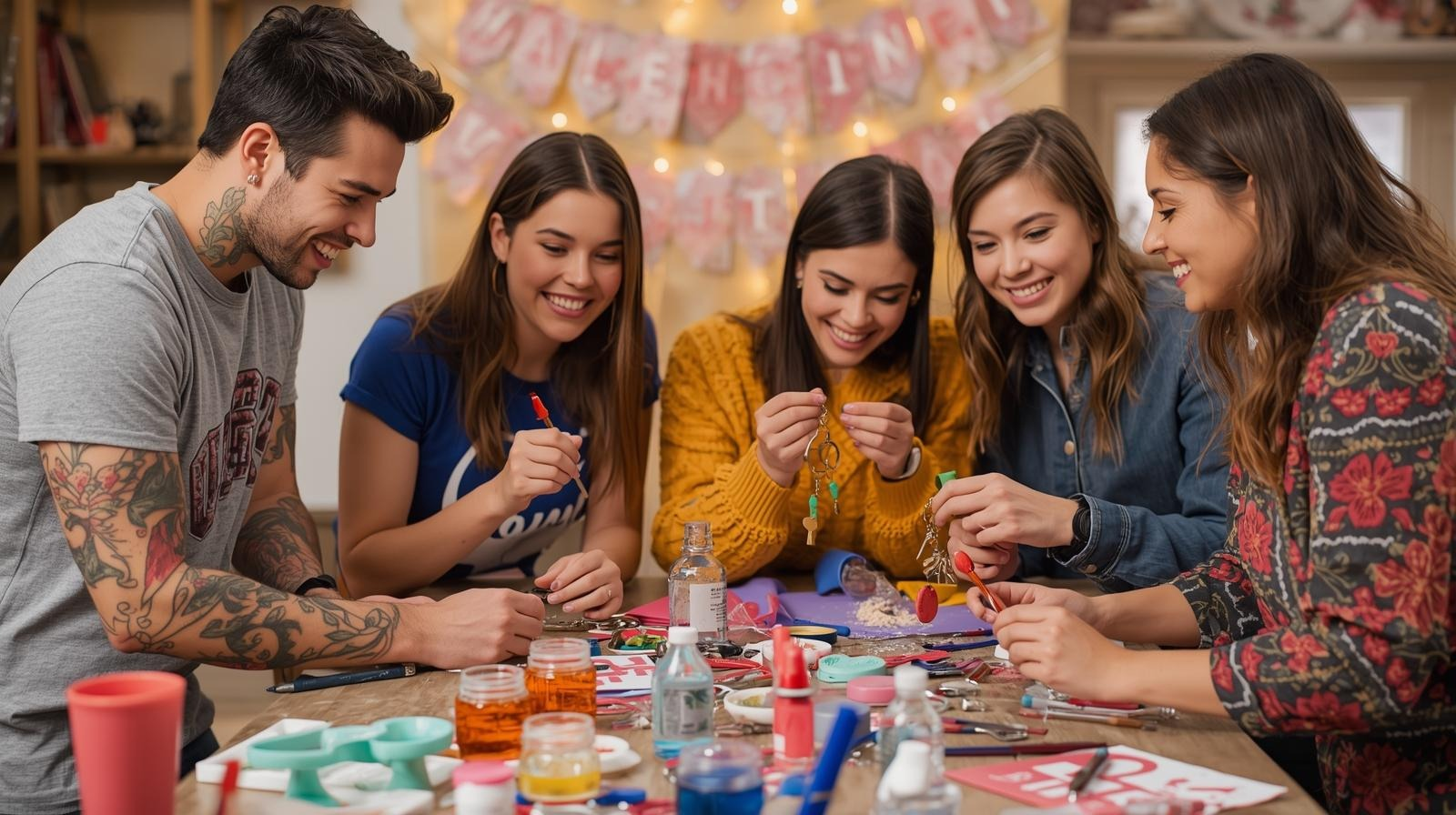 Resin Keychain Crafting Workshop in Dublin