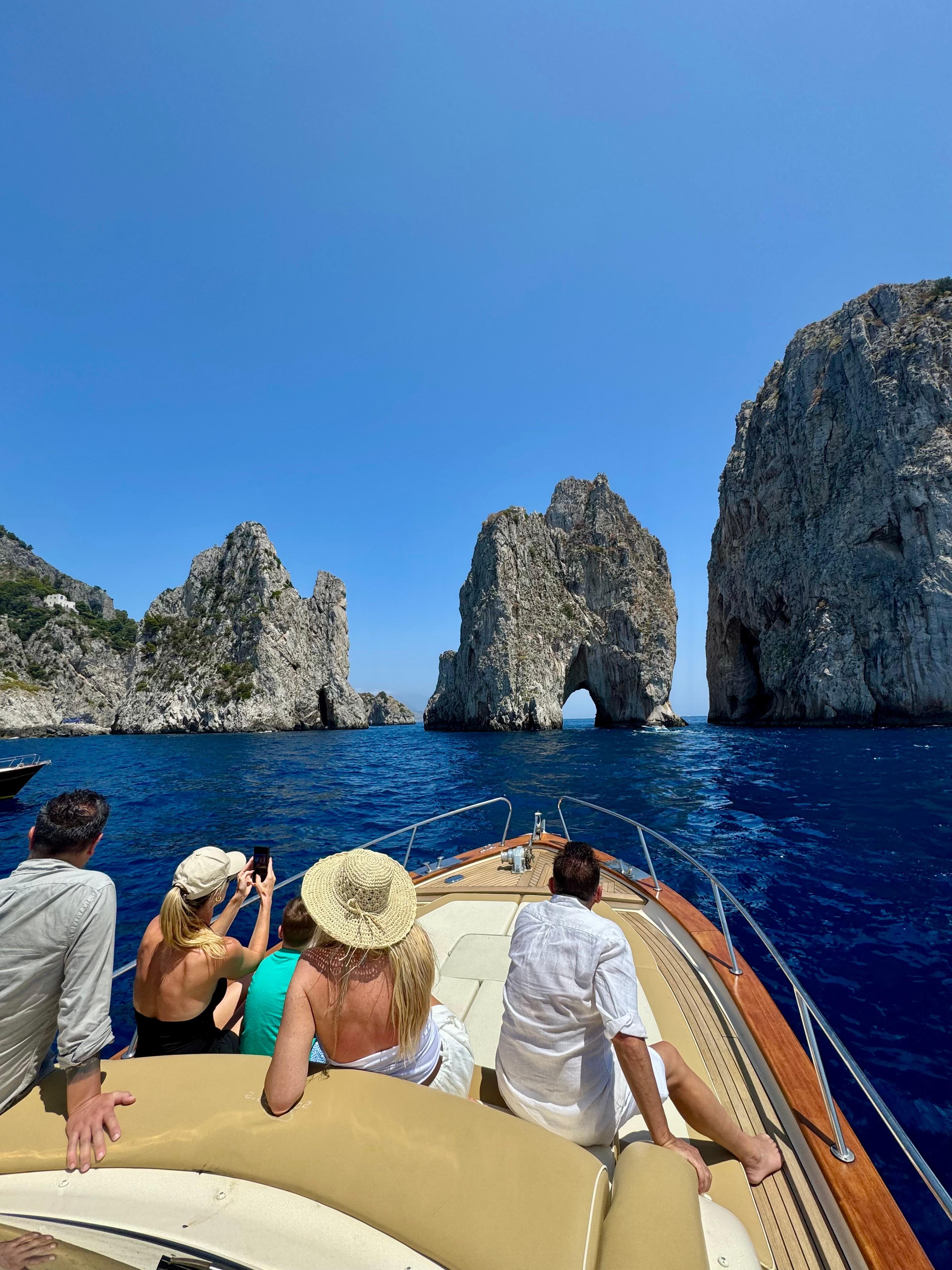 Private Capri Boat Tour from Sorrento with Skipper