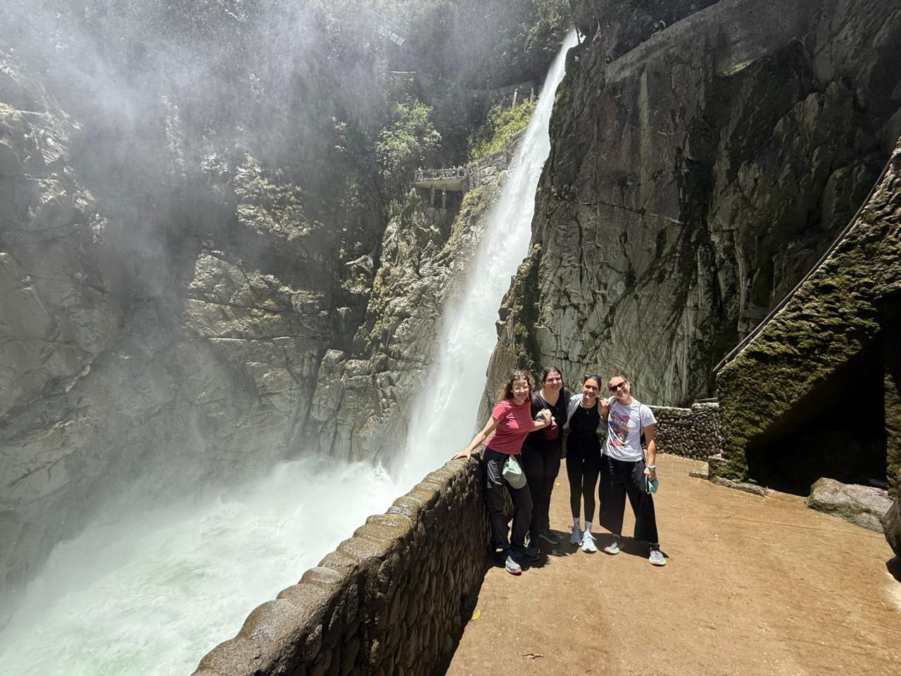 Baños 8-Waterfall Route: Guided Day Tour with Lunch