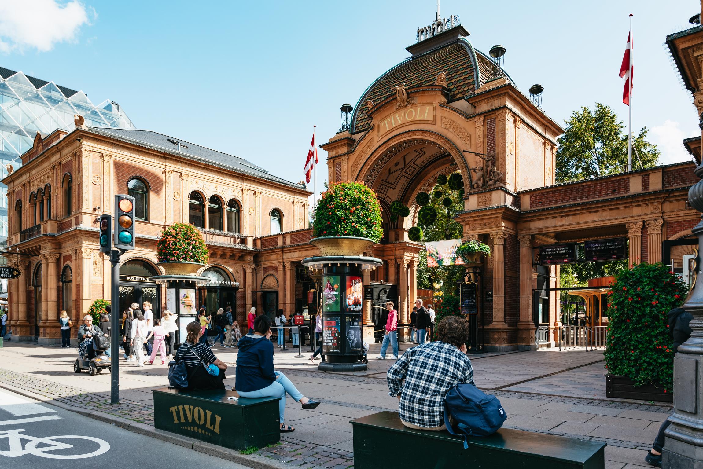 Copenhagen Halloween season at Tivoli Gardens — autumn garden scenery — image 5