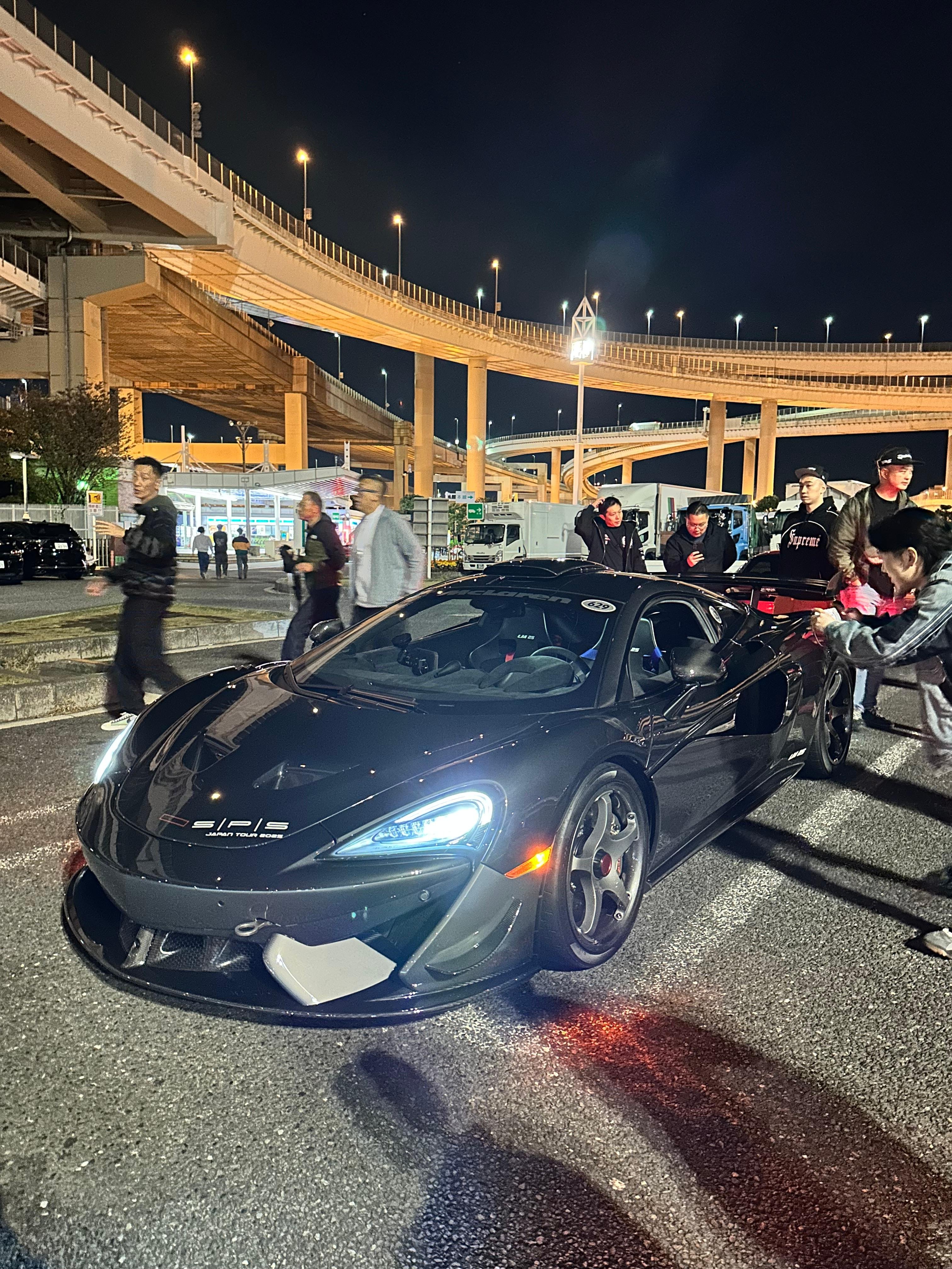 Tokyo: Night Tour with S63 AMG and Daikoku Parking Area
