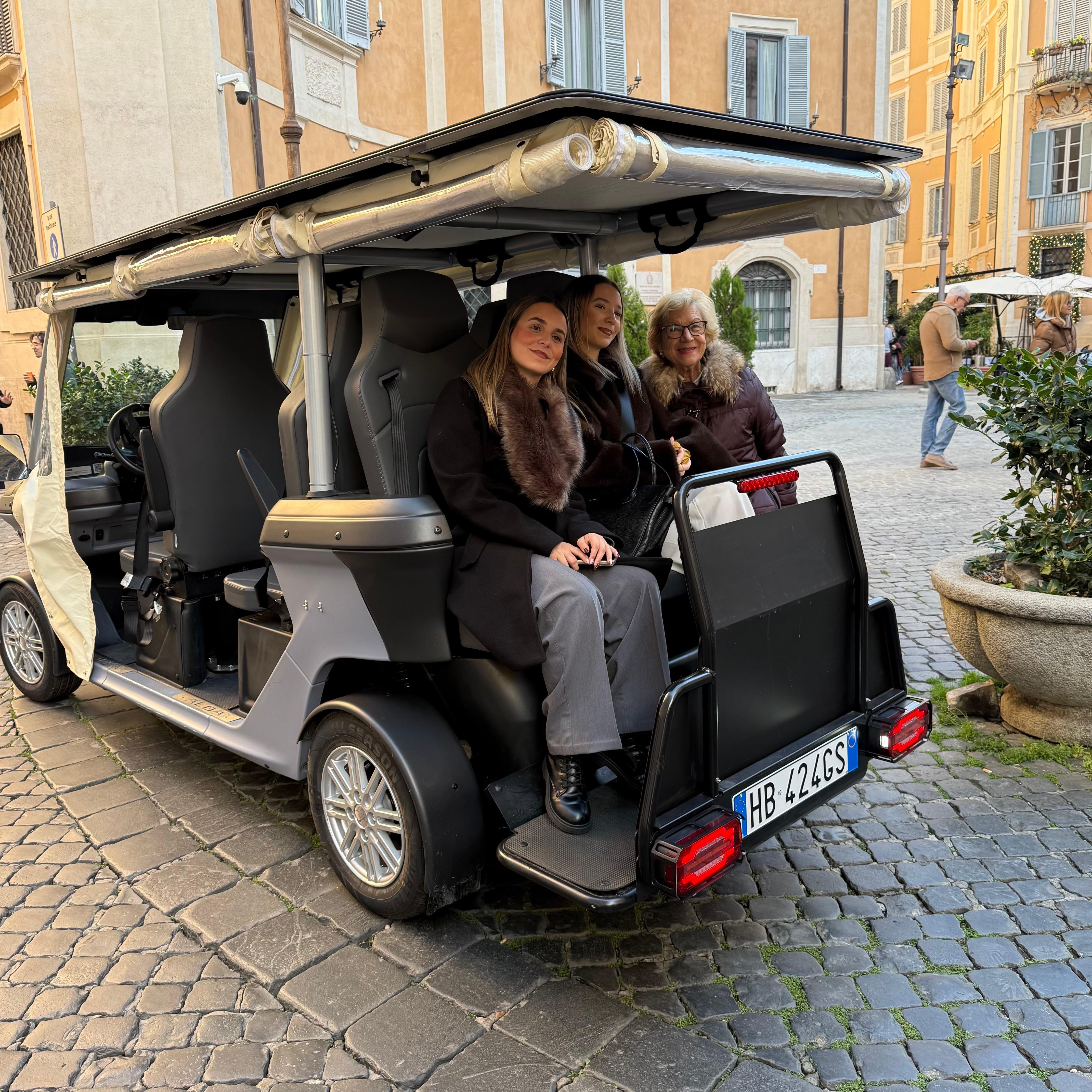 Rome private golf cart tour VIP electric cart imperial city — image 14