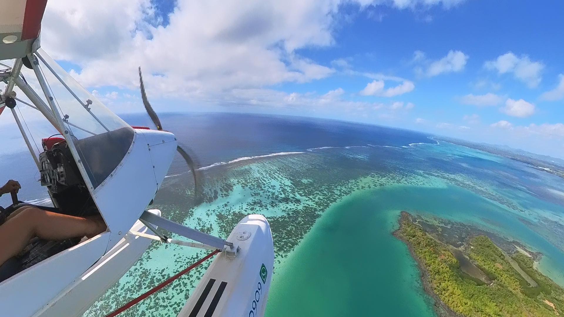 Mauritius East Coast Private Seaplane Adventure
