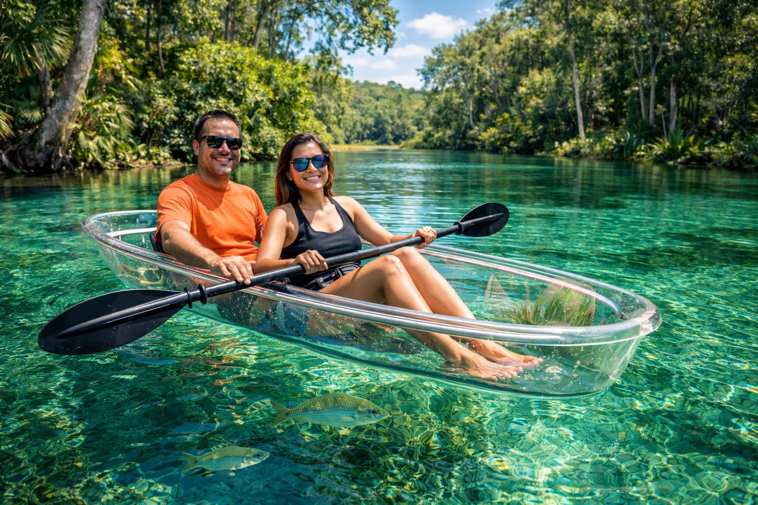 Rainbow River Clear Kayak & Snorkel Adventure