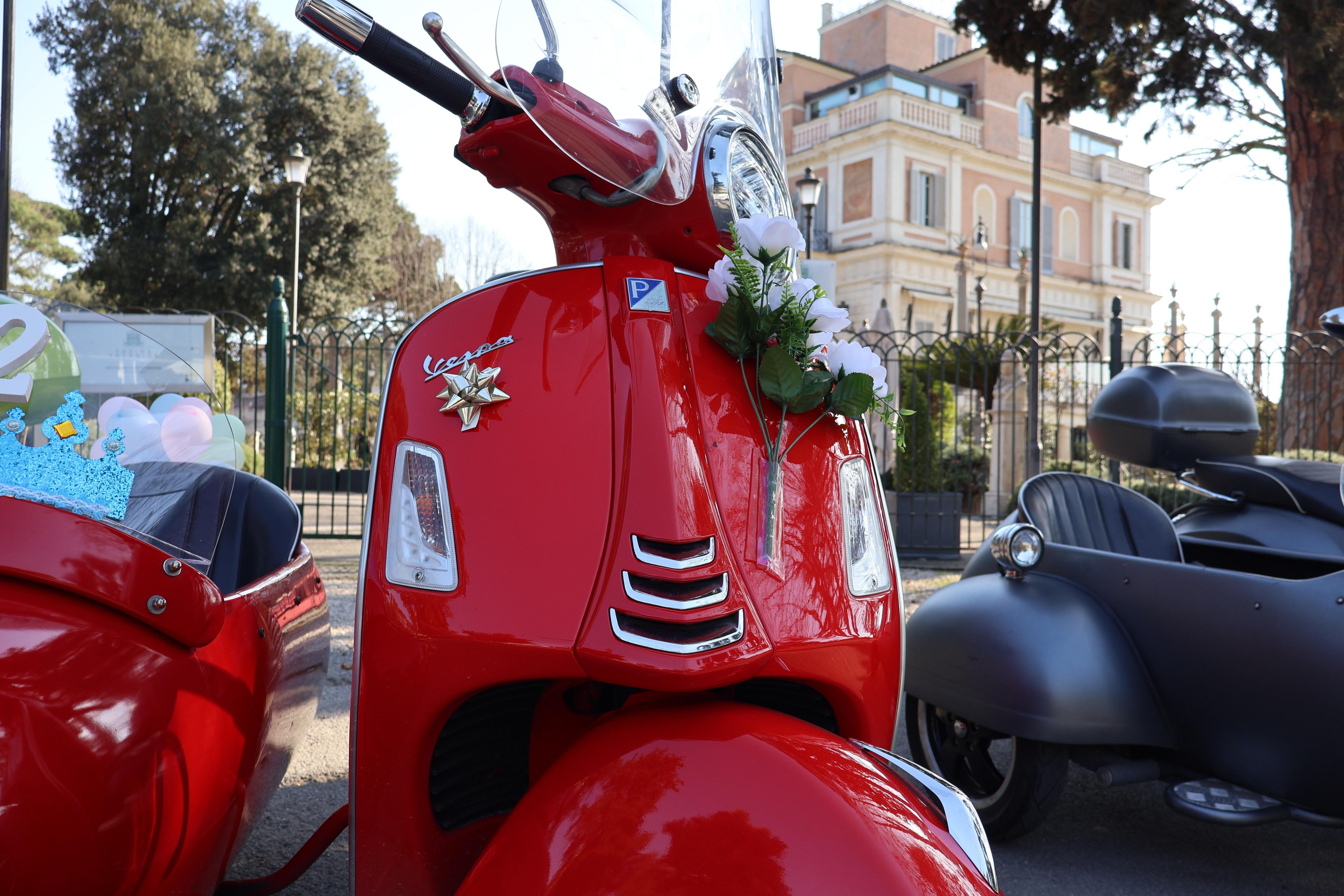 Rome vespa sidecar tour driver city highlights — image 24