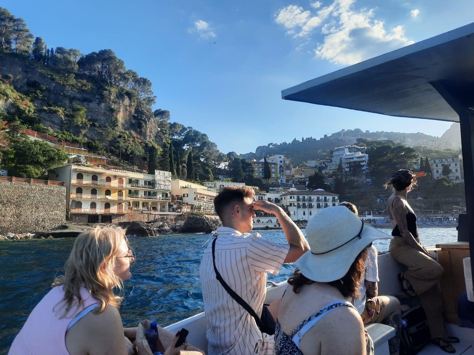 Taormina Sunset Catamaran & Dolphin Watching Cruise