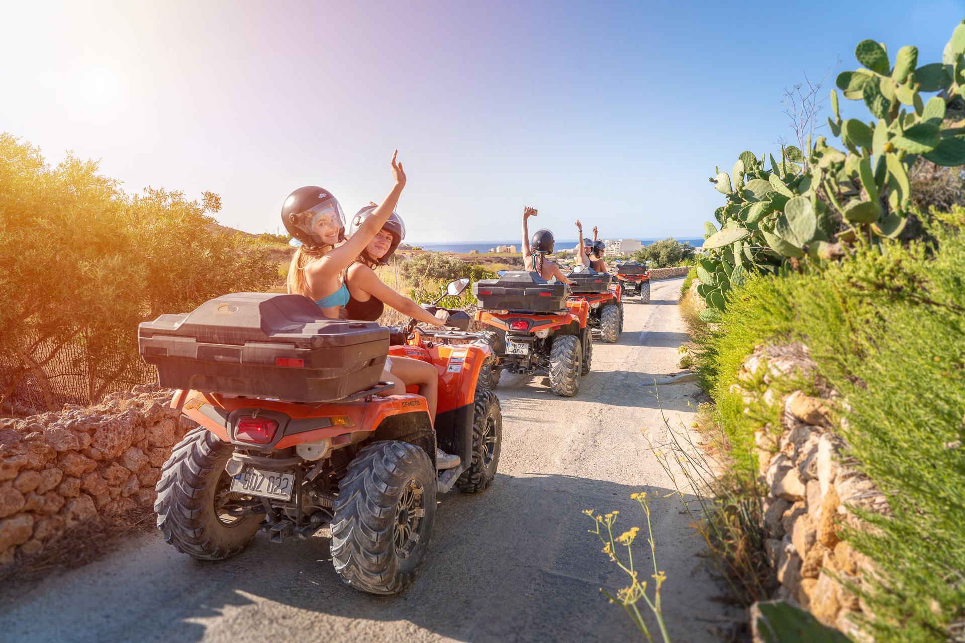 Gozo Quad Bike Rental with GPS Island Map