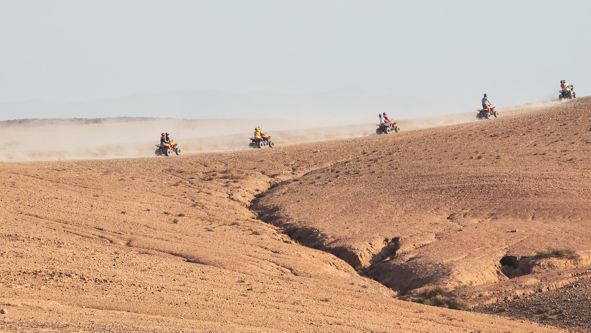Agafay Desert Day Trip: Quad Biking, Camel Ride, Lunch & Pool