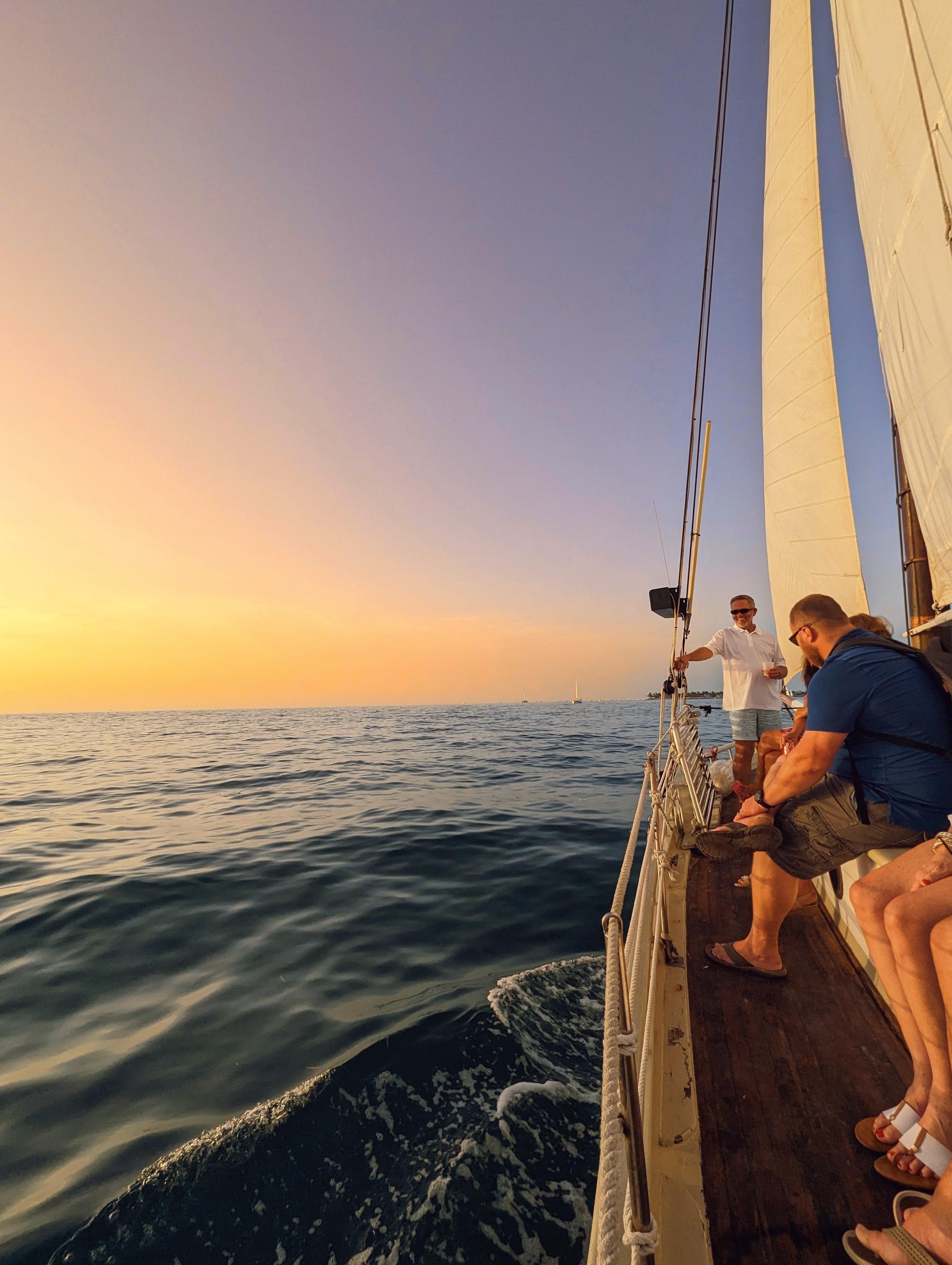 Champagne Sunset Sail on Appledore II Schooner