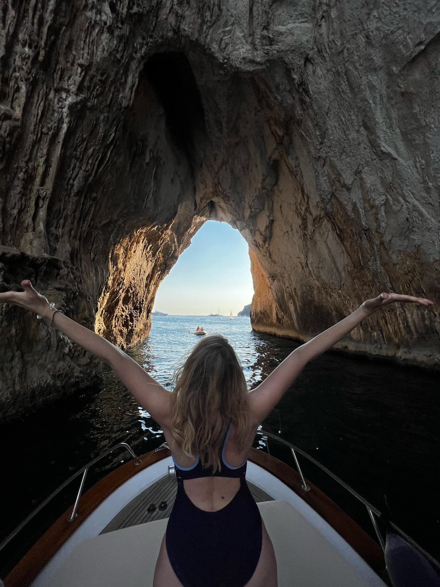 Capri Private Boat Tour: Faraglioni, Sea Caves & Swimming Stops