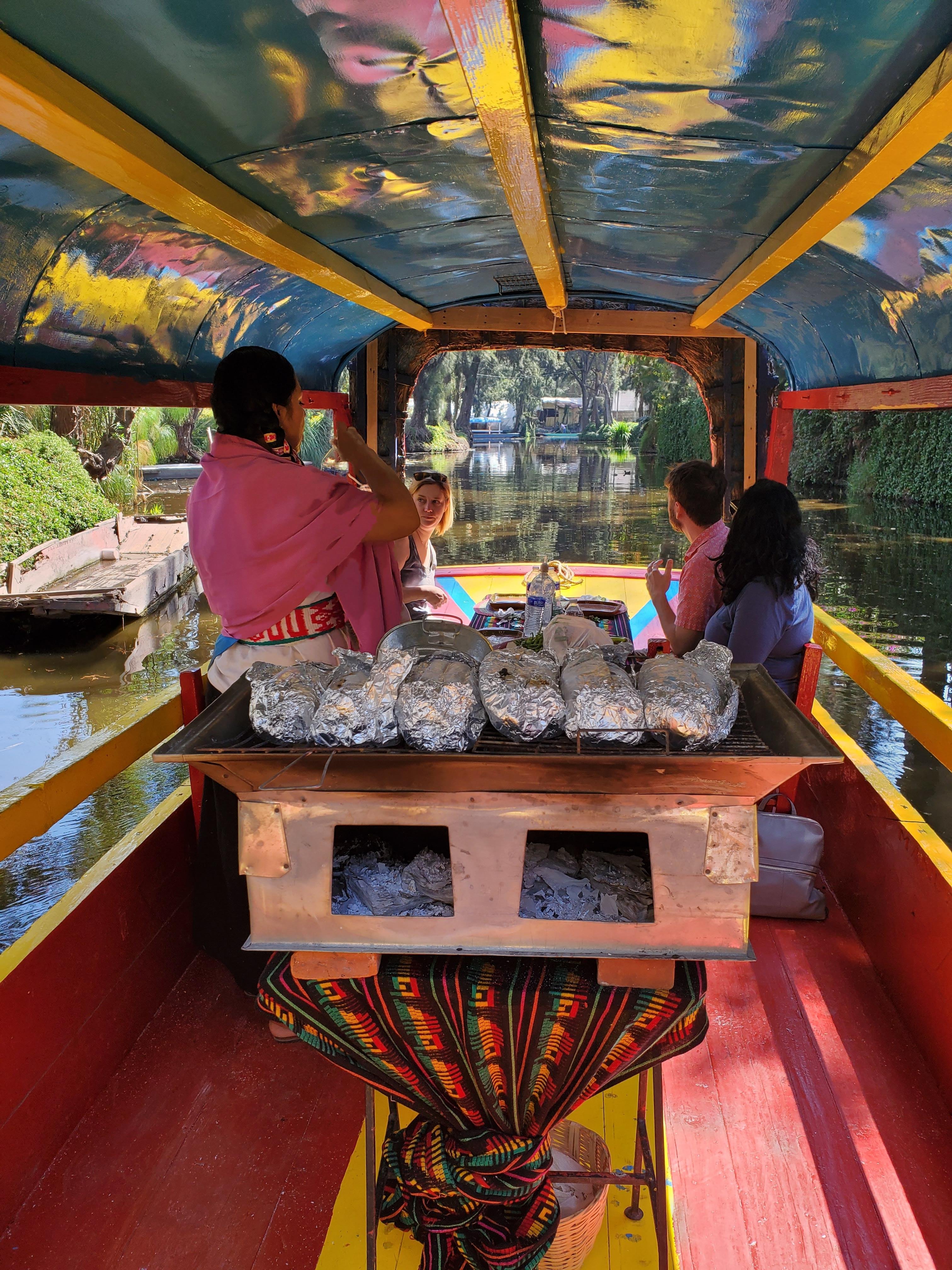 Xochimilco Culinary Journey: Markets, Floating Gardens, and Axolotls