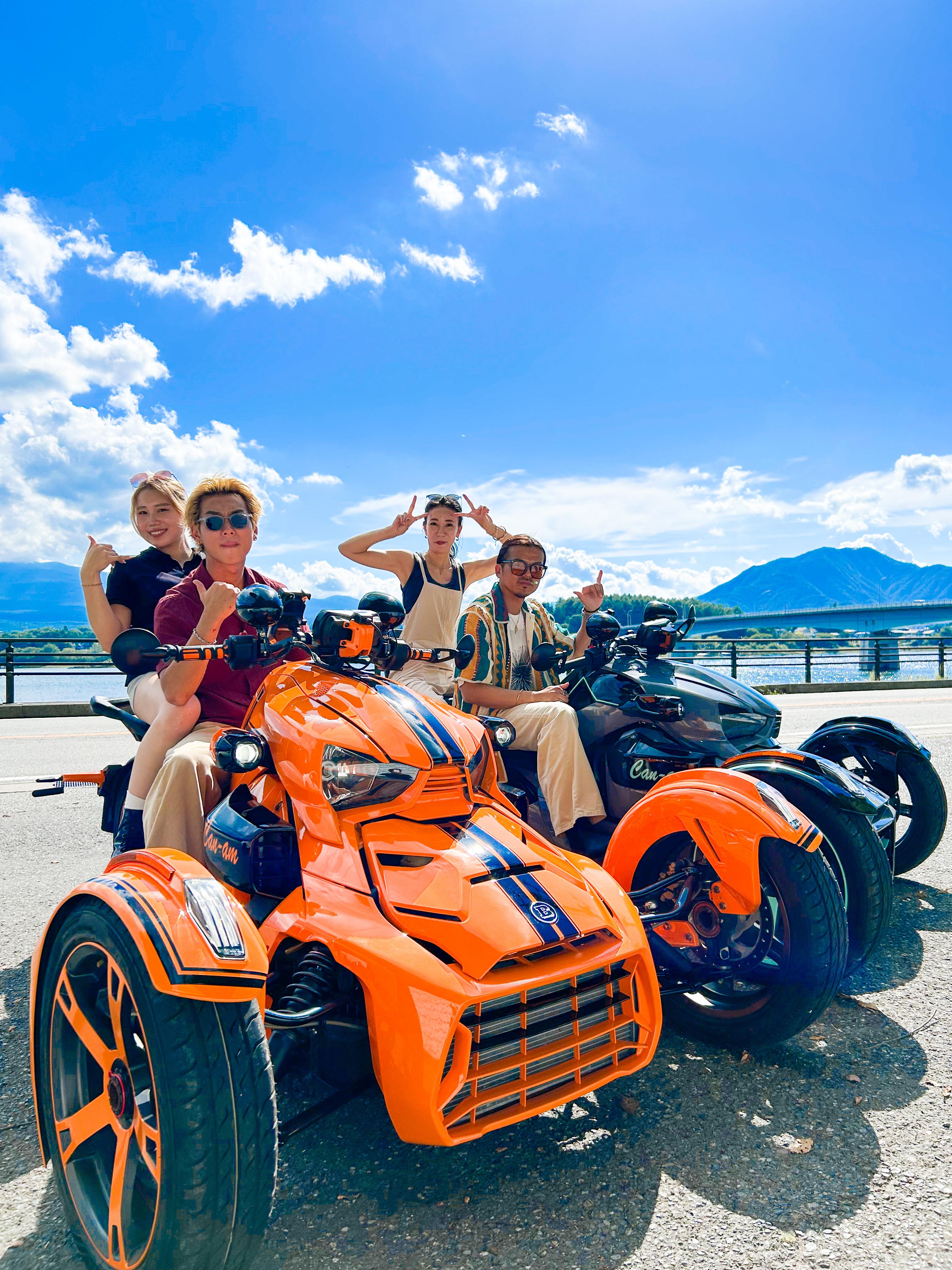 Mt. Fuji Guided Can-Am Trike Experience