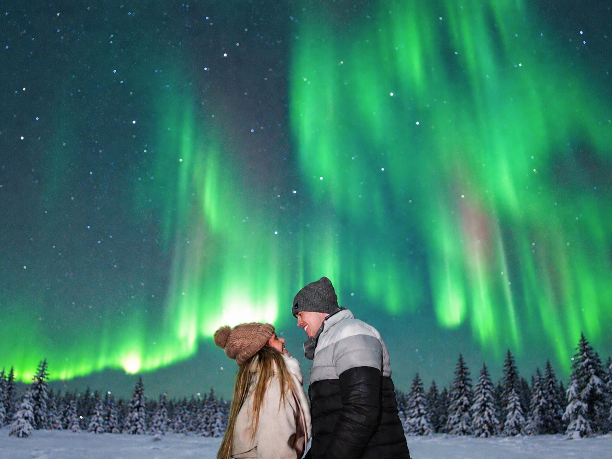 Rovaniemi: Authentic - Northern Lights Tour 100% guarantee