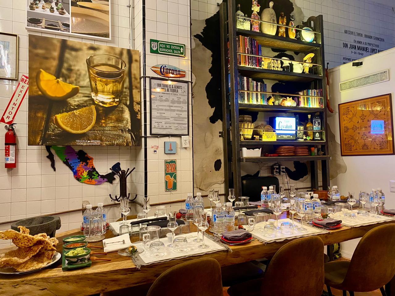 Craft Tequila & Mezcal Tasting with Mexican Dinner