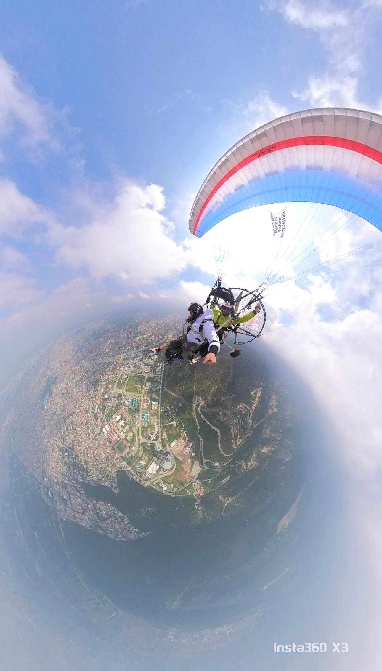 Pamukkale Aerial Paratrike Adventure with Transfers